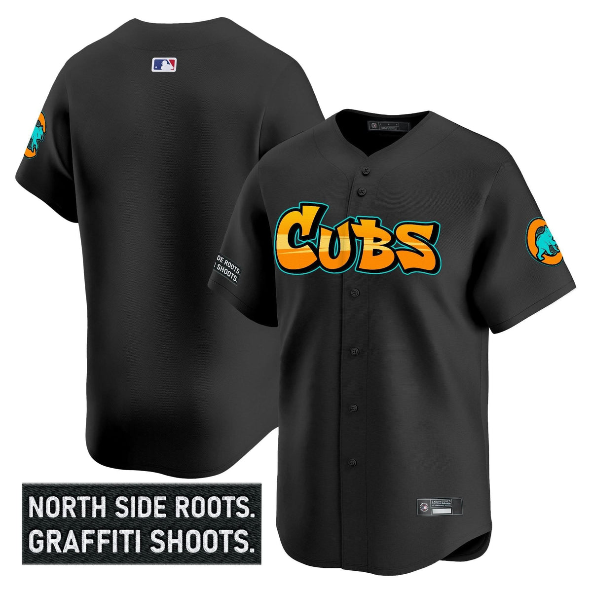 Chicago Cubs 'Graffiti North Side Edition' Vapor Premier Limited Jersey - Stitched