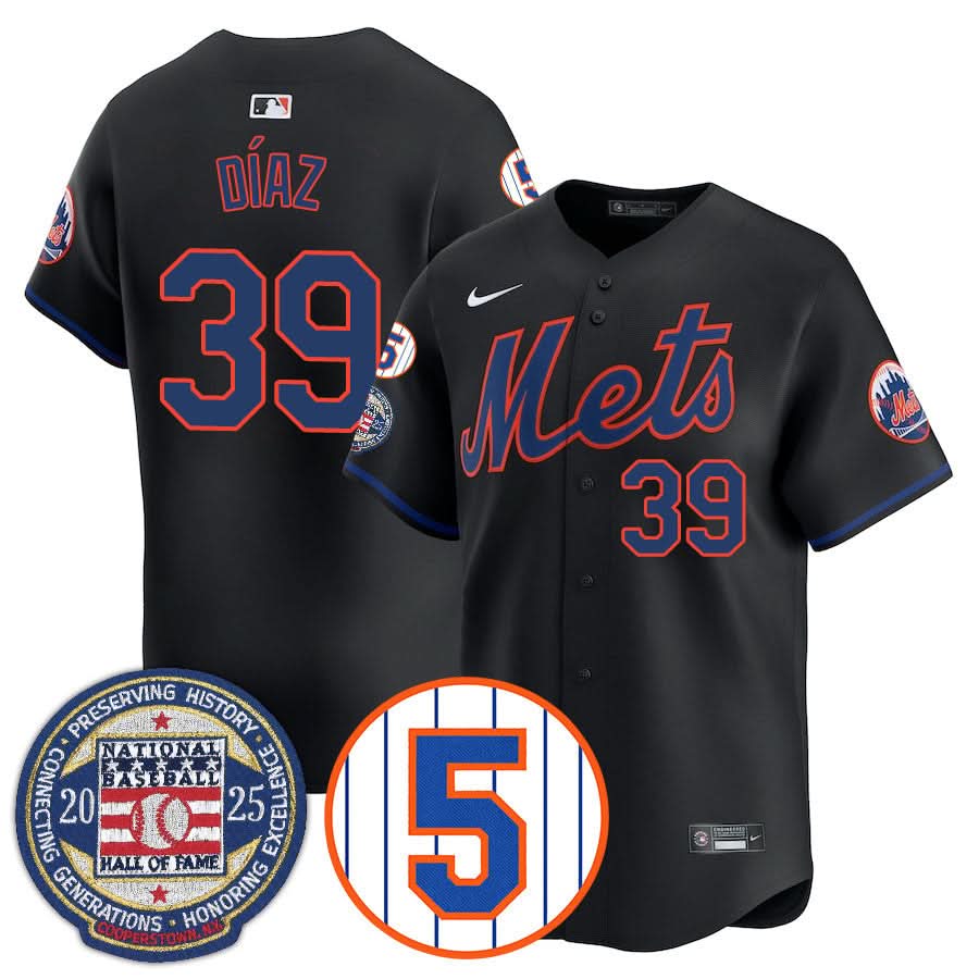 New York Mets Number Retirement & Hall of Fame Gold Jersey - Stitched