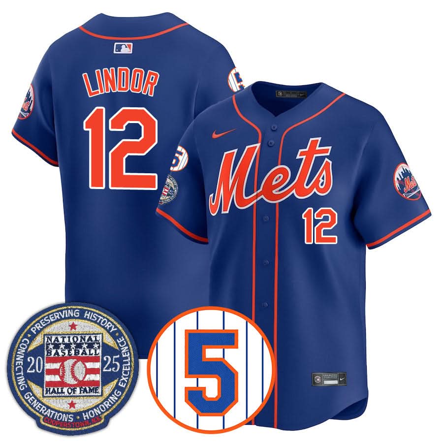 New York Mets Number Retirement & Hall of Fame Gold Jersey - Stitched