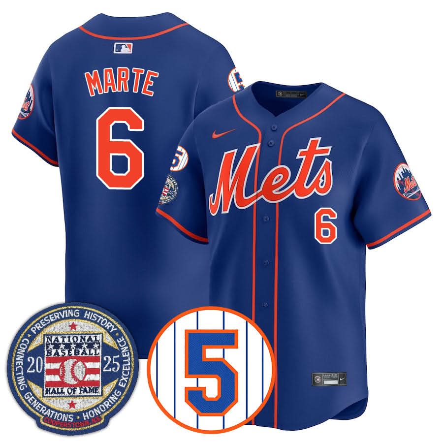 New York Mets Number Retirement & Hall of Fame Gold Jersey - Stitched