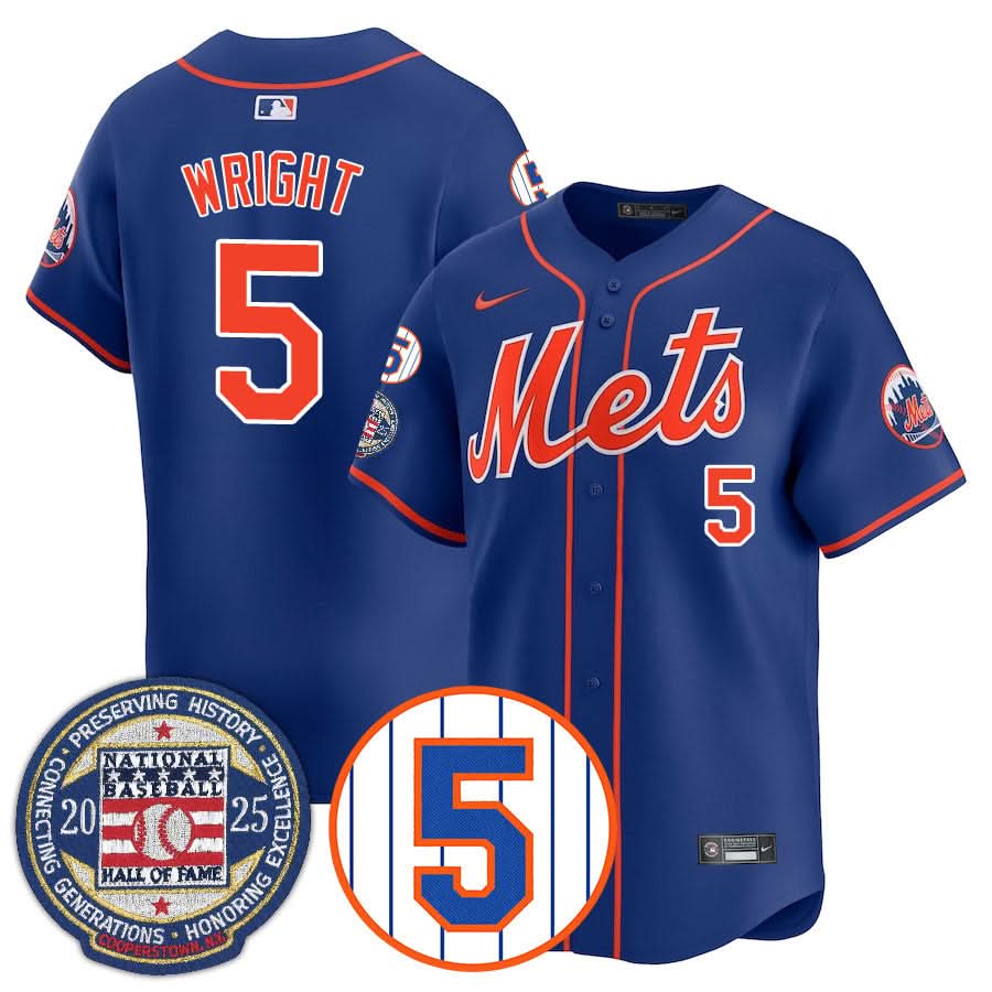 New York Mets Number Retirement & Hall of Fame Gold Jersey - Stitched