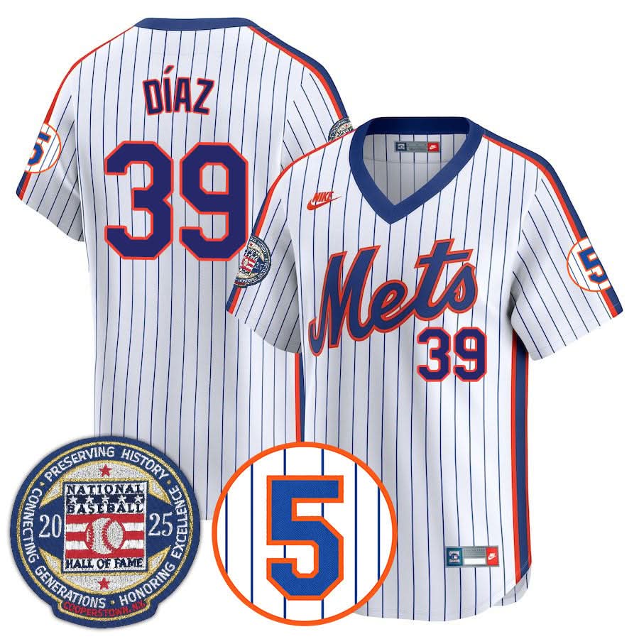 New York Mets Number Retirement & Hall of Fame Gold Jersey - Stitched