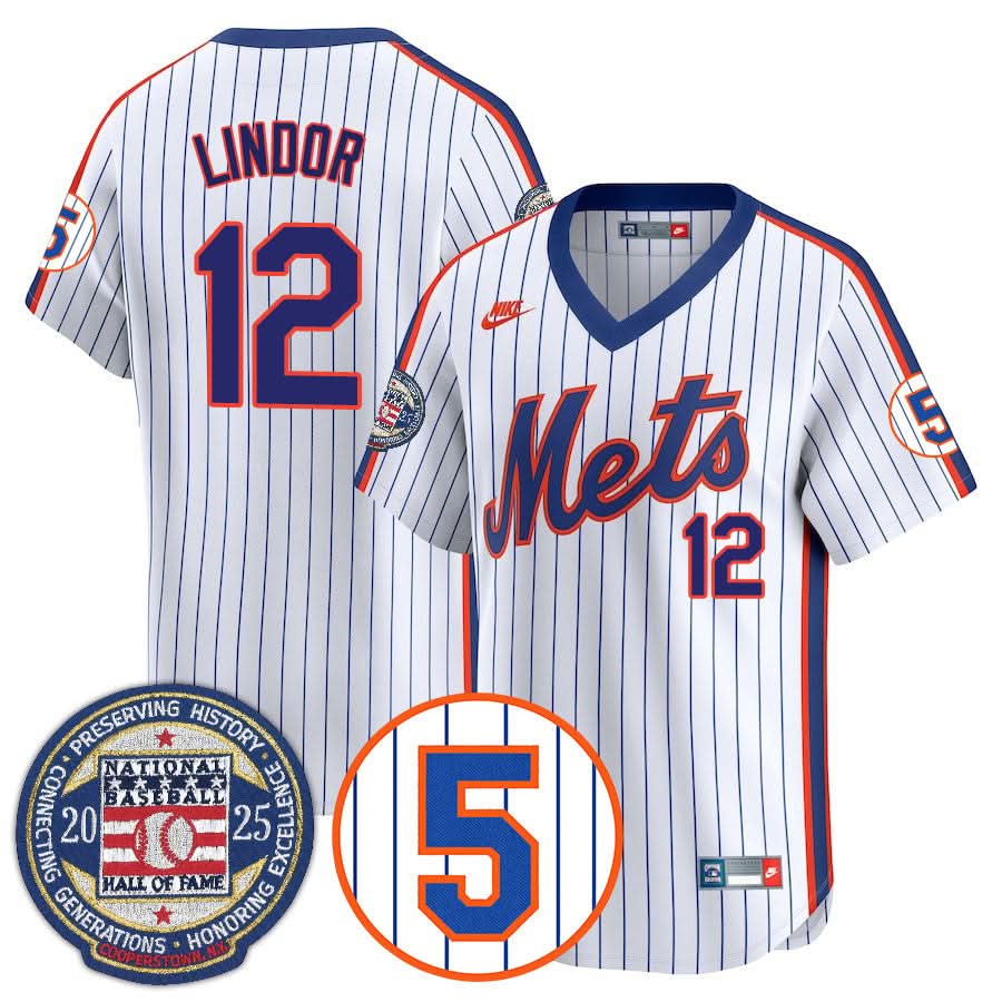 New York Mets Number Retirement & Hall of Fame Gold Jersey - Stitched