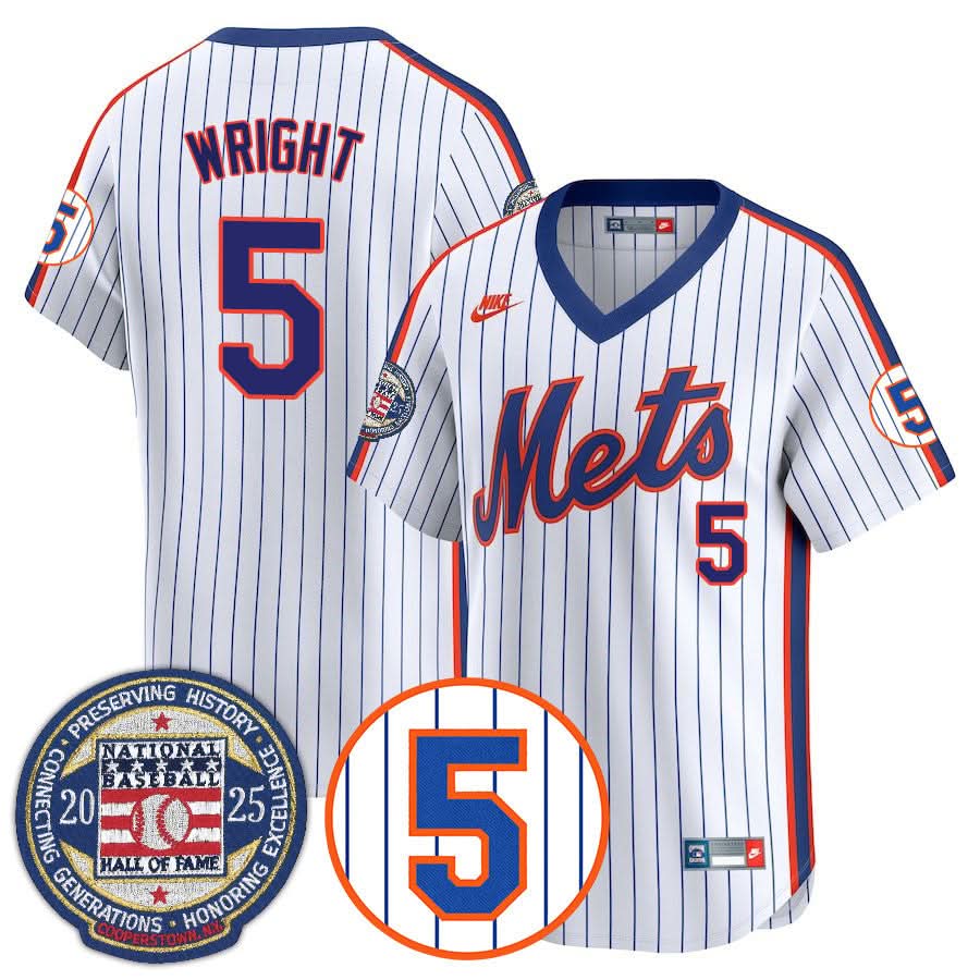 New York Mets Number Retirement & Hall of Fame Gold Jersey - Stitched