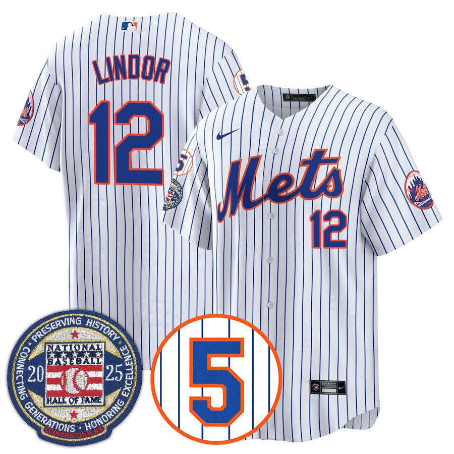 New York Mets Number Retirement & Hall of Fame Gold Jersey - Stitched