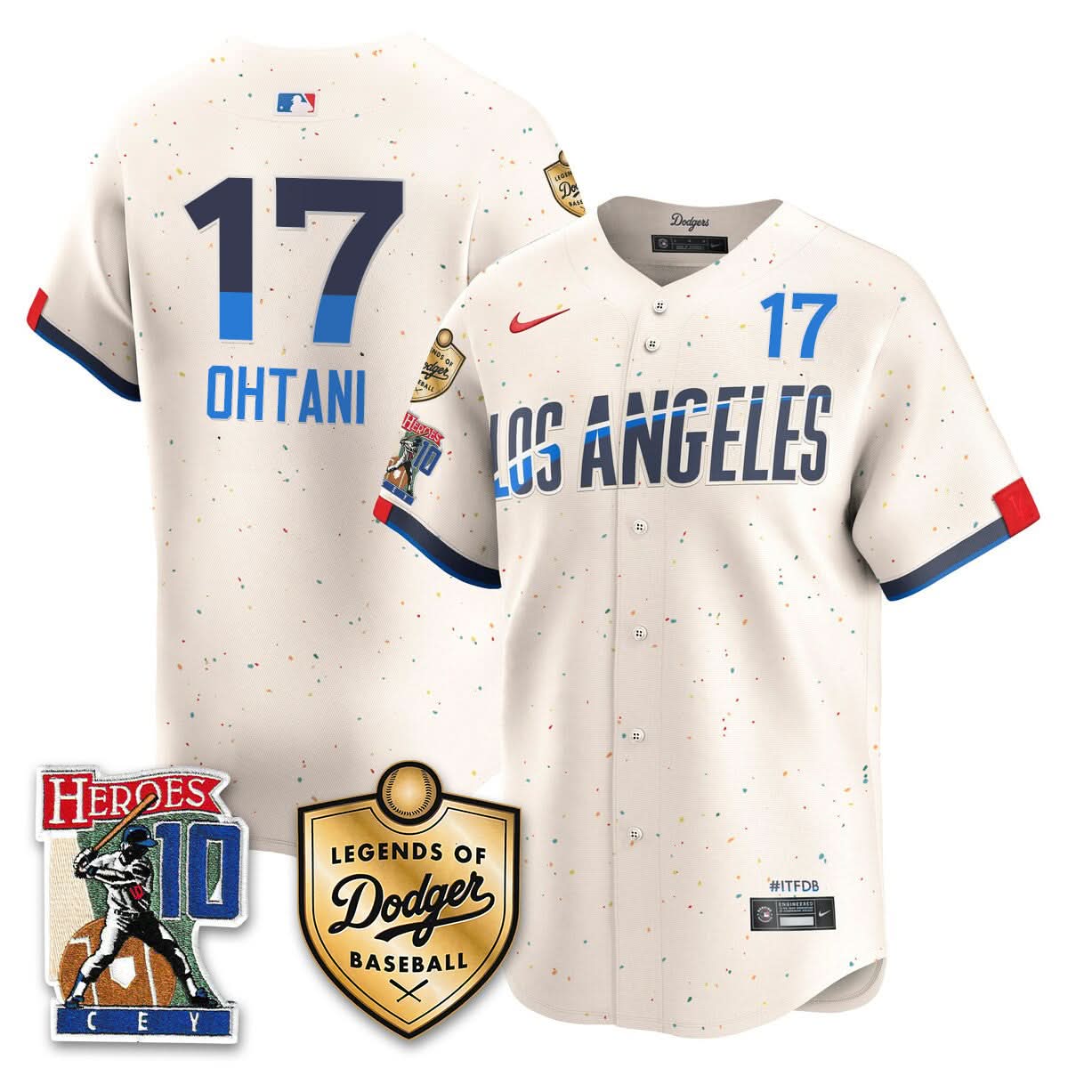 Los Angeles Dodgers Ron Cey "Legends Of LAD Baseball" Jersey - Stitched-Cuztomshoes