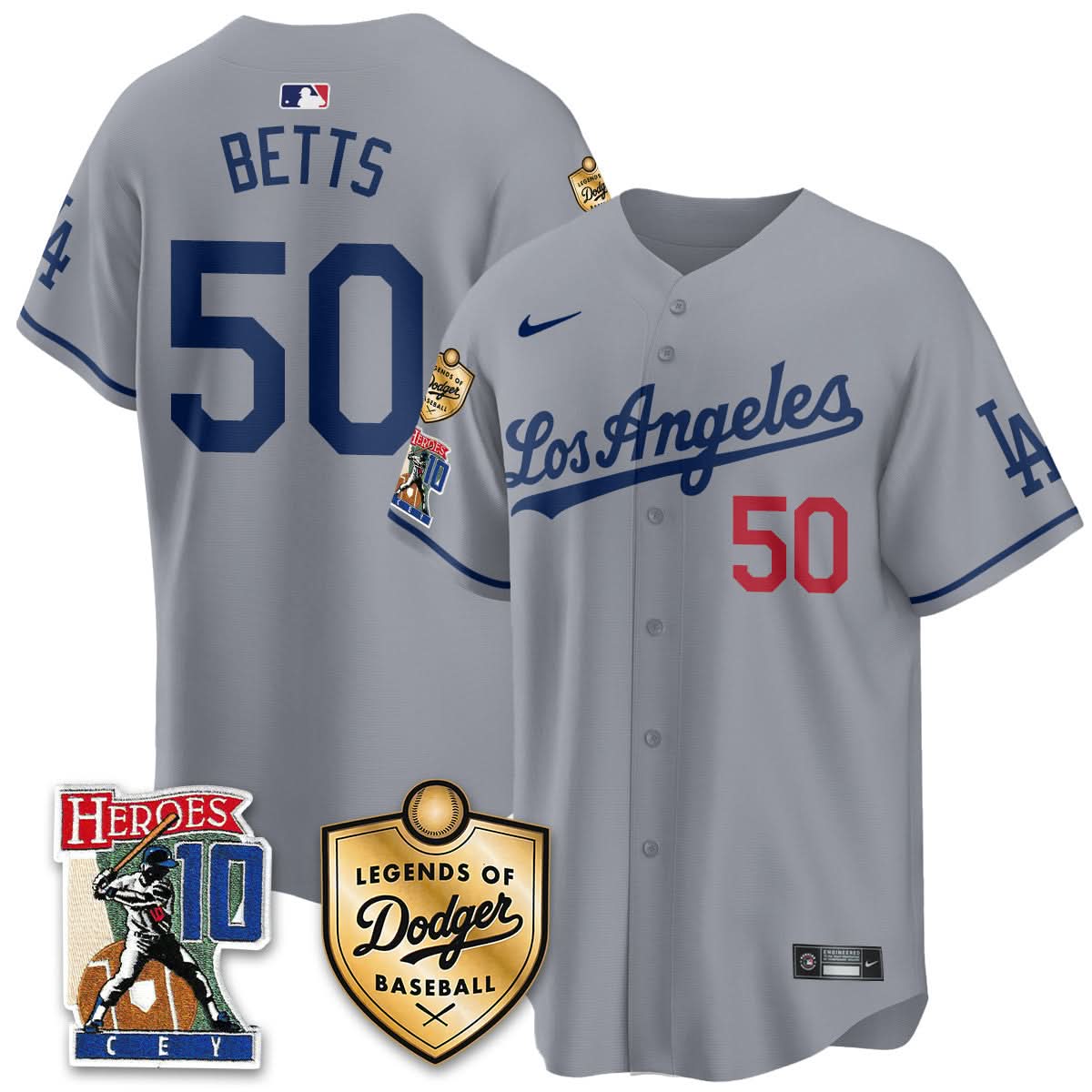 Los Angeles Dodgers Ron Cey "Legends Of LAD Baseball" Jersey - Stitched-Cuztomshoes