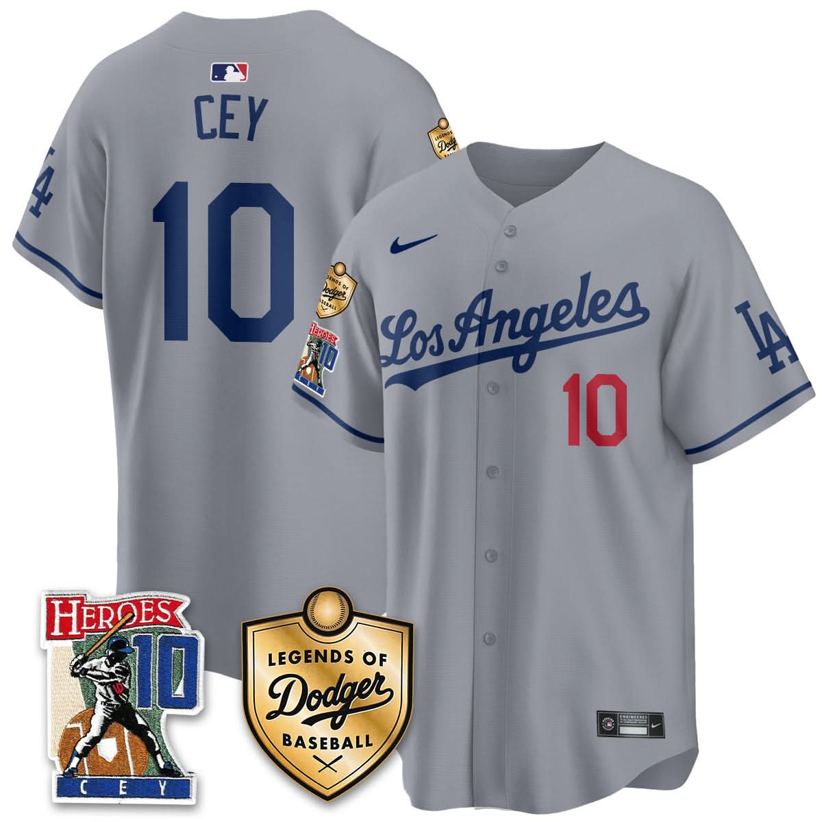 Los Angeles Dodgers Ron Cey "Legends Of LAD Baseball" Jersey - Stitched-Cuztomshoes