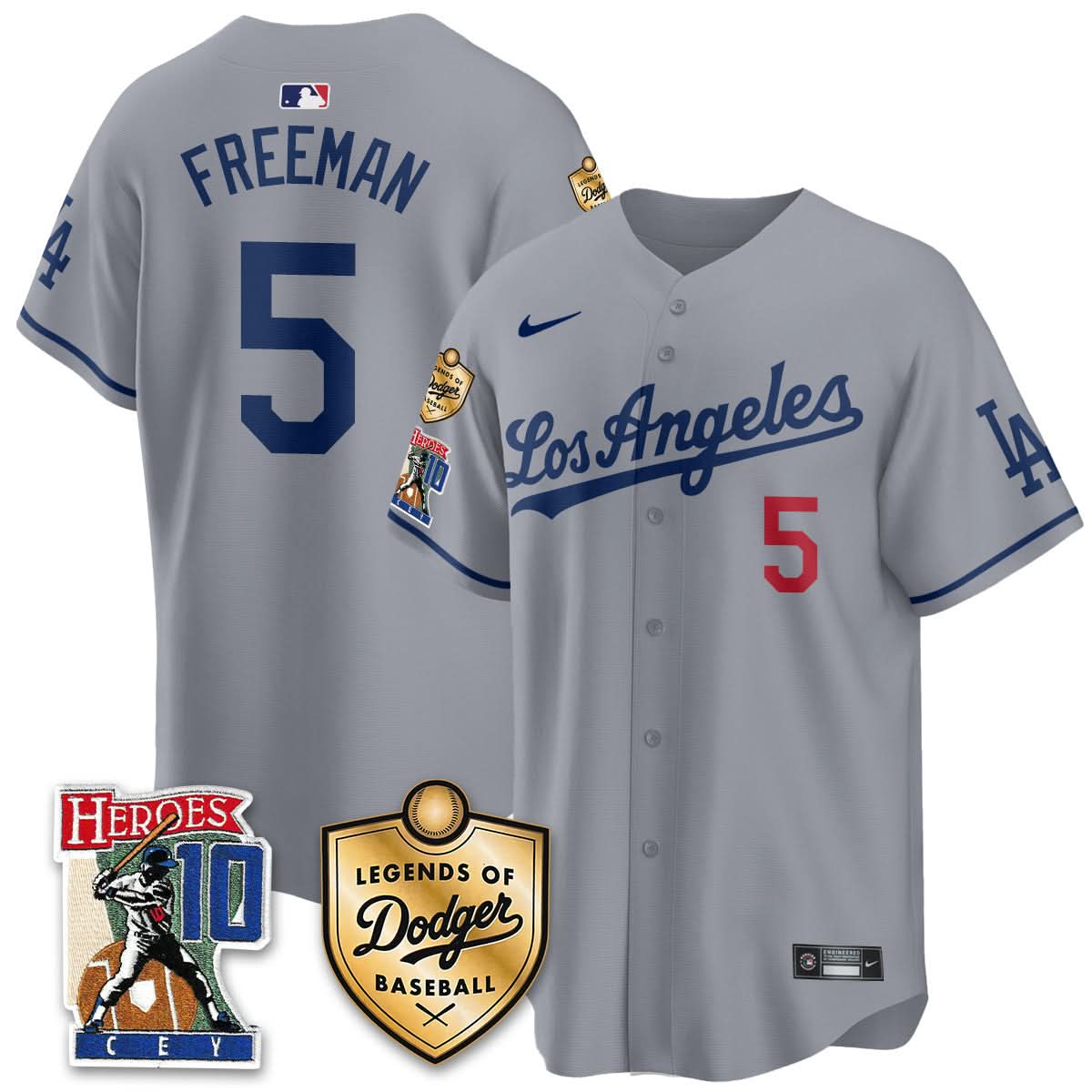Los Angeles Dodgers Ron Cey "Legends Of LAD Baseball" Jersey - Stitched-Cuztomshoes