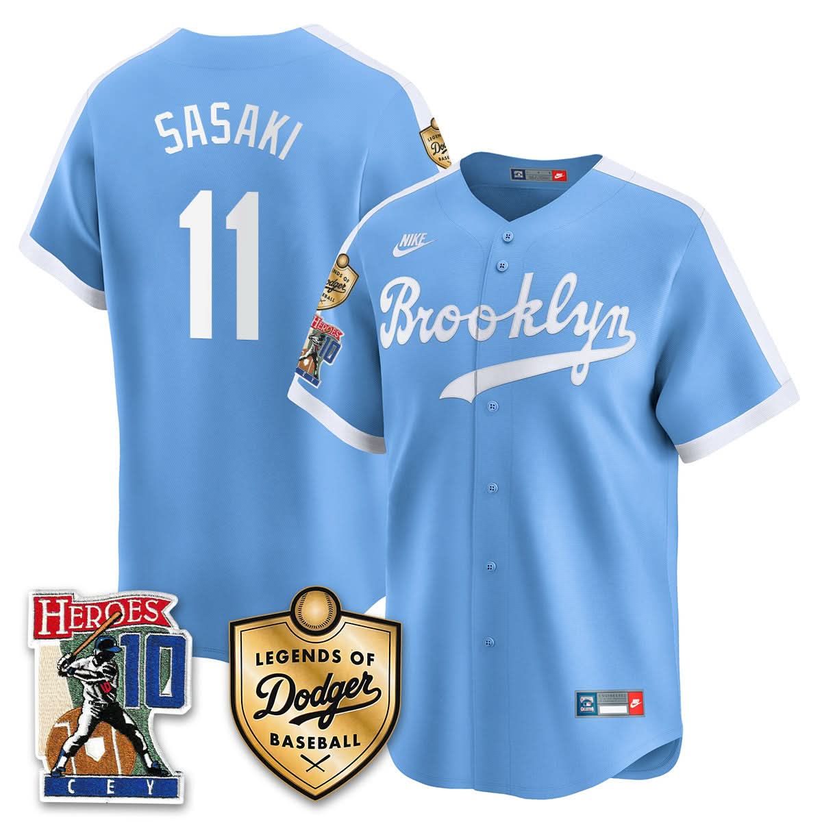 Los Angeles Dodgers Ron Cey "Legends Of LAD Baseball" Jersey - Stitched-Cuztomshoes
