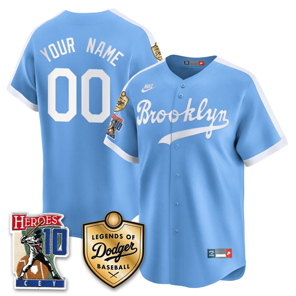 Los Angeles Dodgers Ron Cey "Legends Of LAD Baseball" Jersey - Stitched-Cuztomshoes