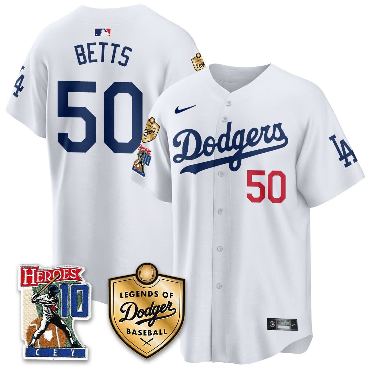 Los Angeles Dodgers Ron Cey "Legends Of LAD Baseball" Jersey - Stitched-Cuztomshoes