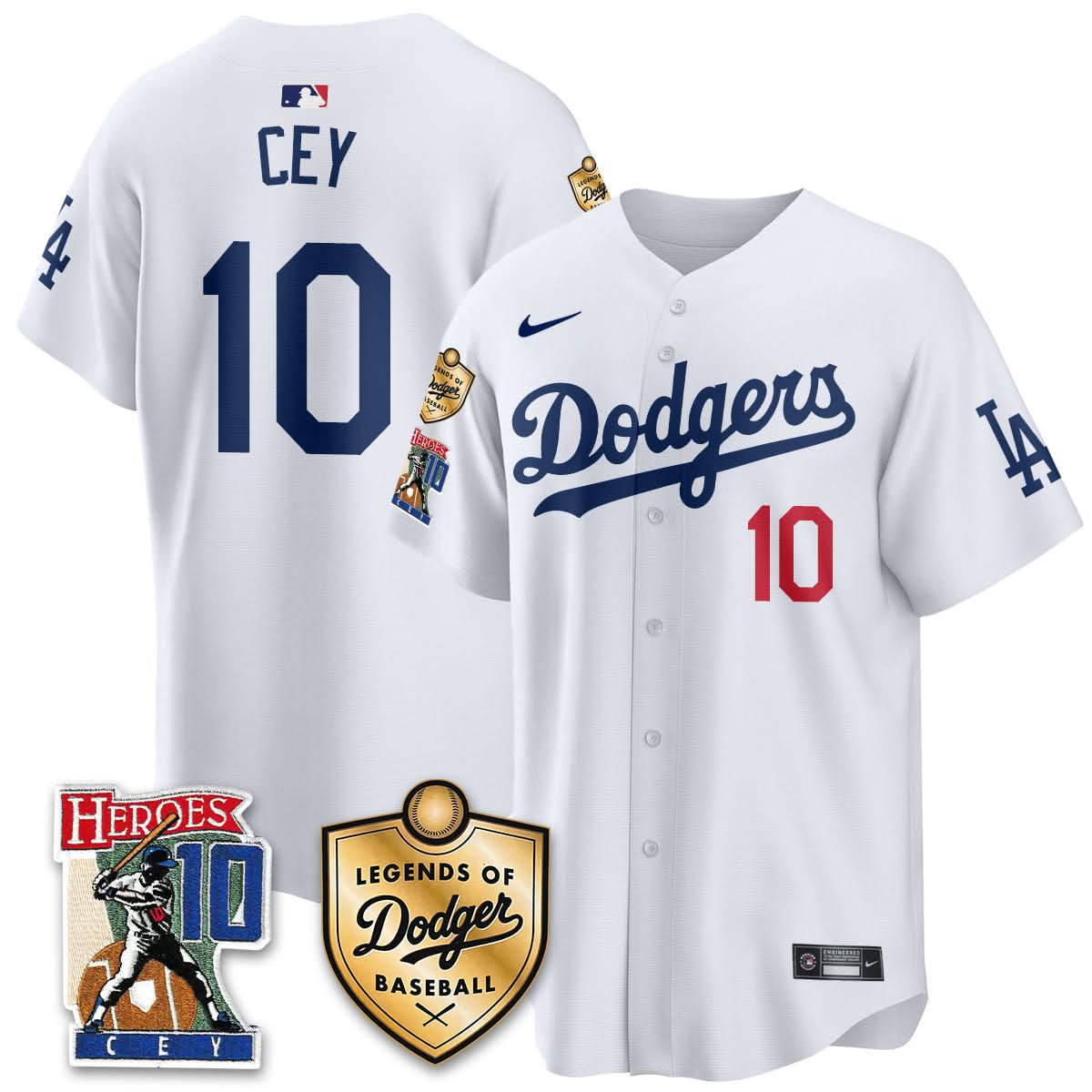 Los Angeles Dodgers Ron Cey "Legends Of LAD Baseball" Jersey - Stitched-Cuztomshoes