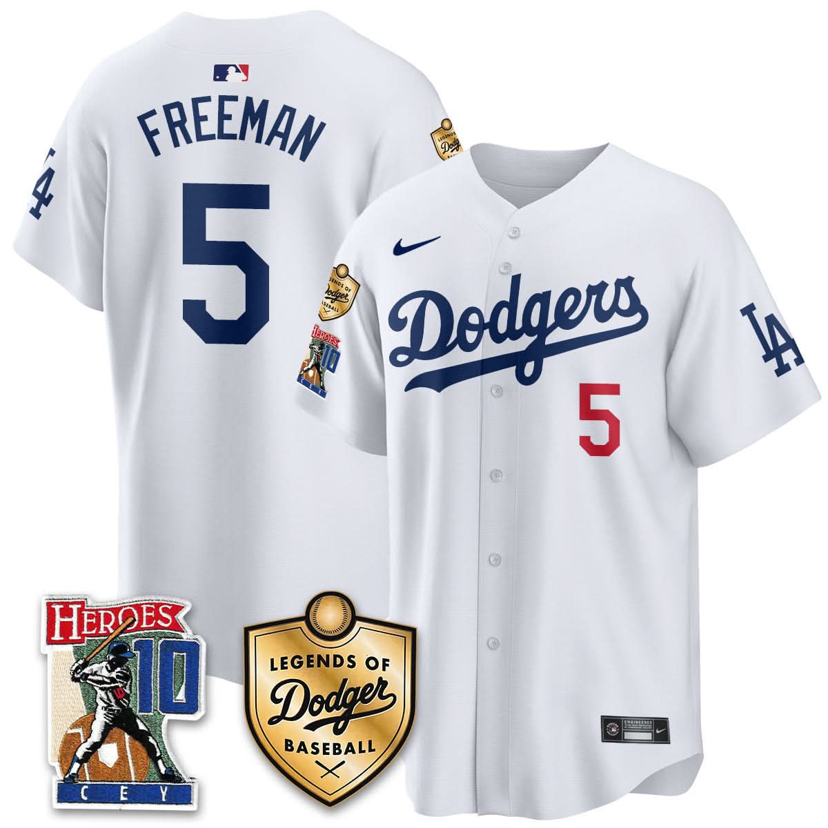 Los Angeles Dodgers Ron Cey "Legends Of LAD Baseball" Jersey - Stitched-Cuztomshoes