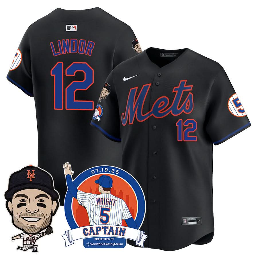 New York Mets David Wright "NYM Legend" Jersey V2 - Stitched