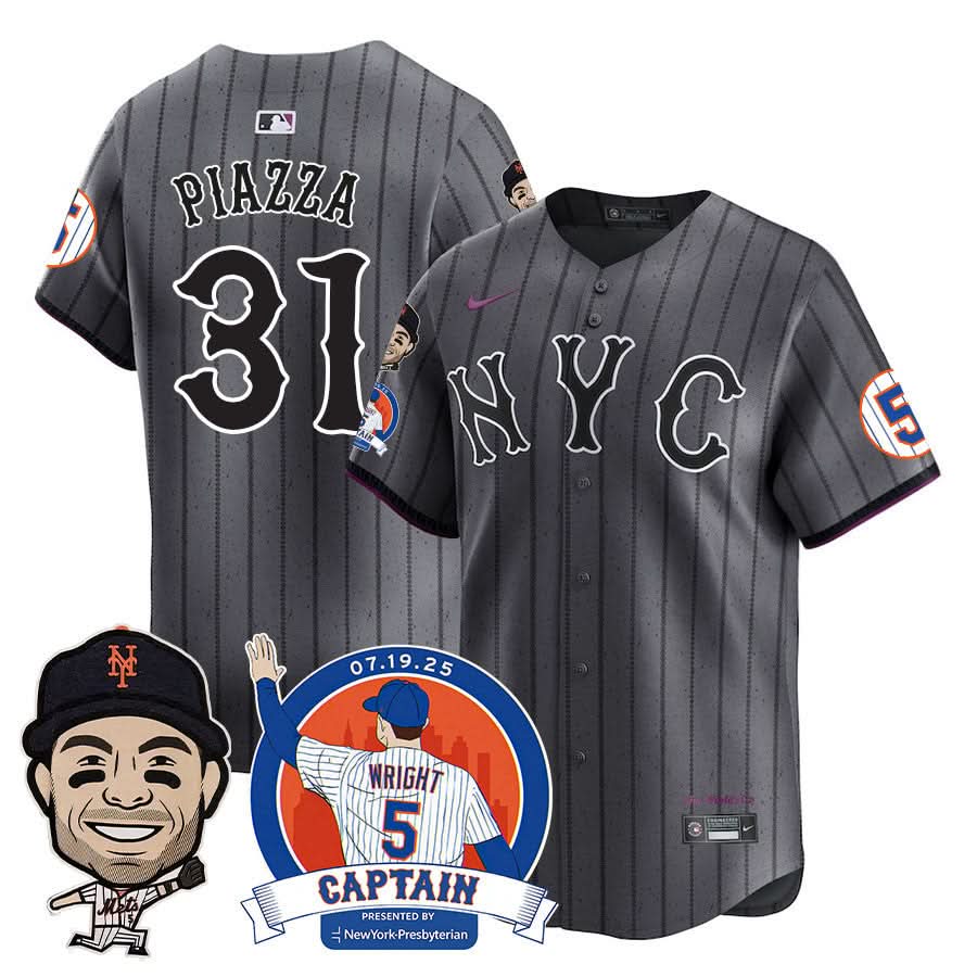 New York Mets David Wright "NYM Legend" Jersey V2 - Stitched