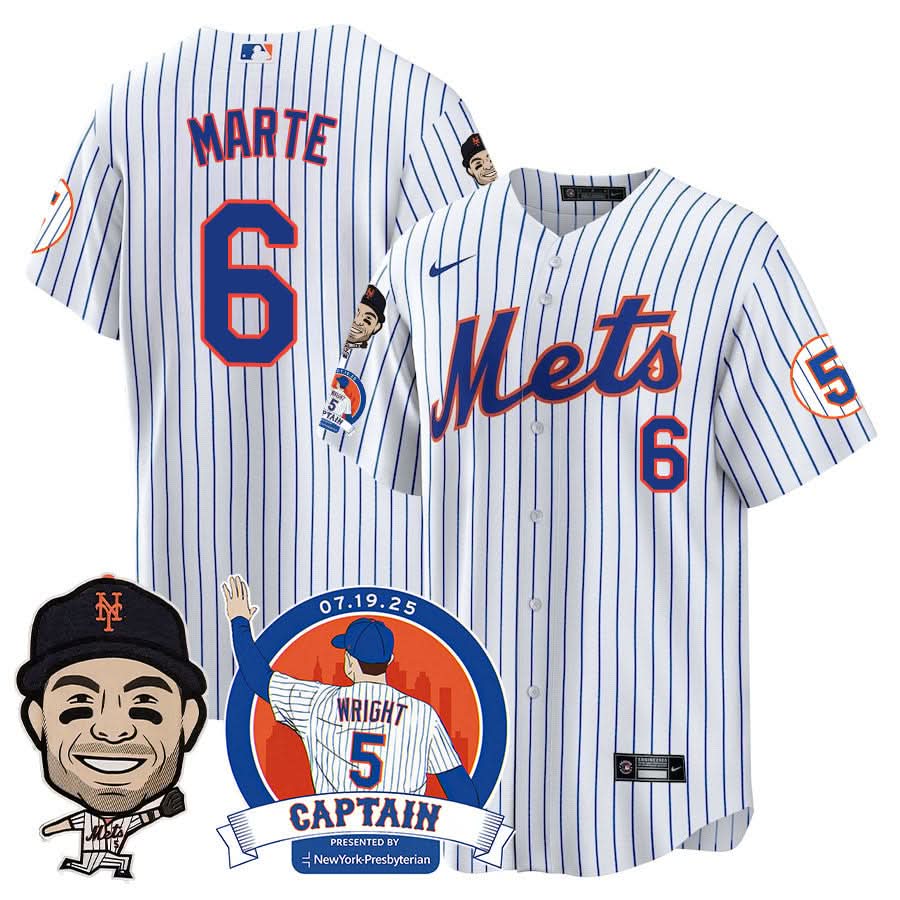 New York Mets David Wright "NYM Legend" Jersey V2 - Stitched