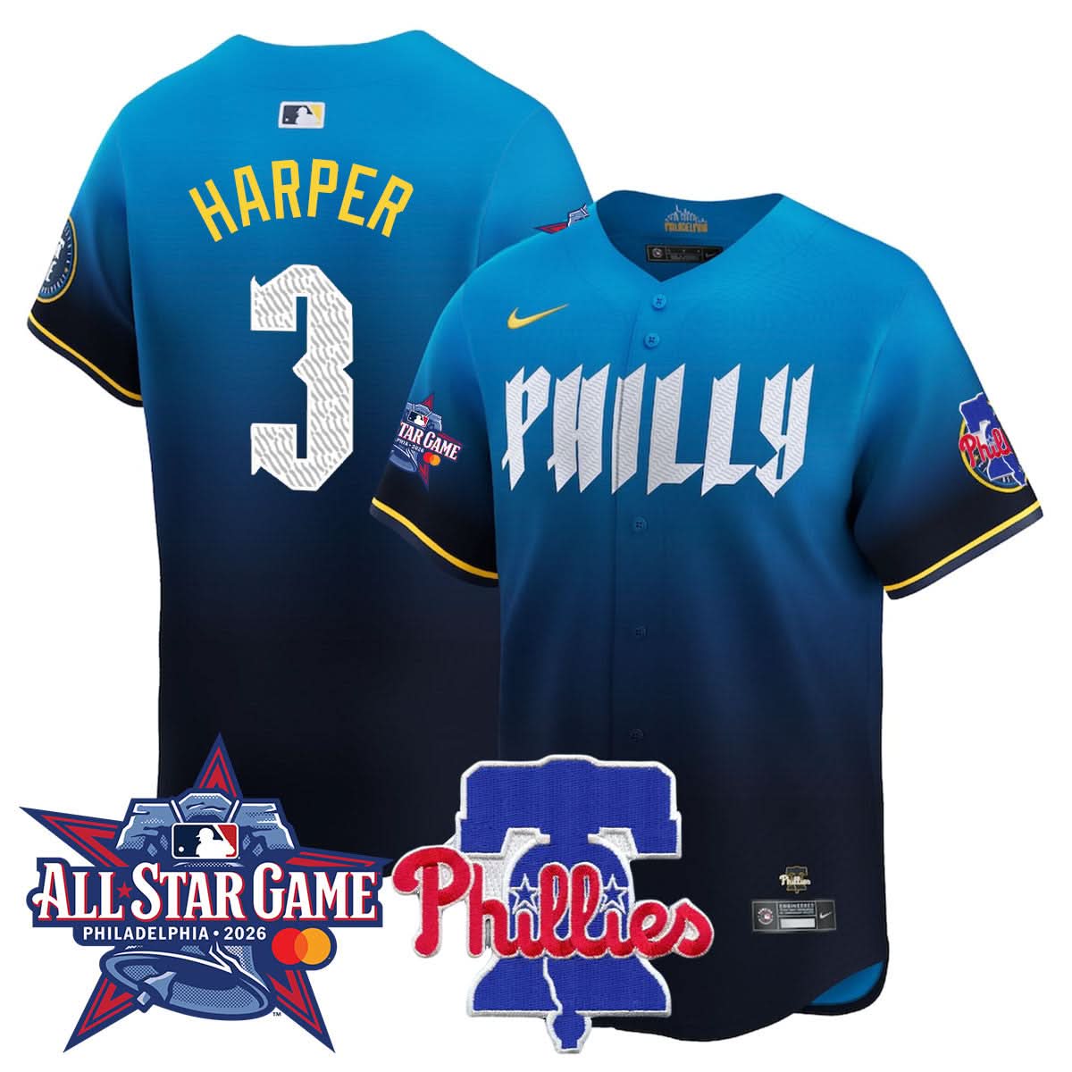 Philadelphia Phillies 2026 All-Star Jersey - Stitched