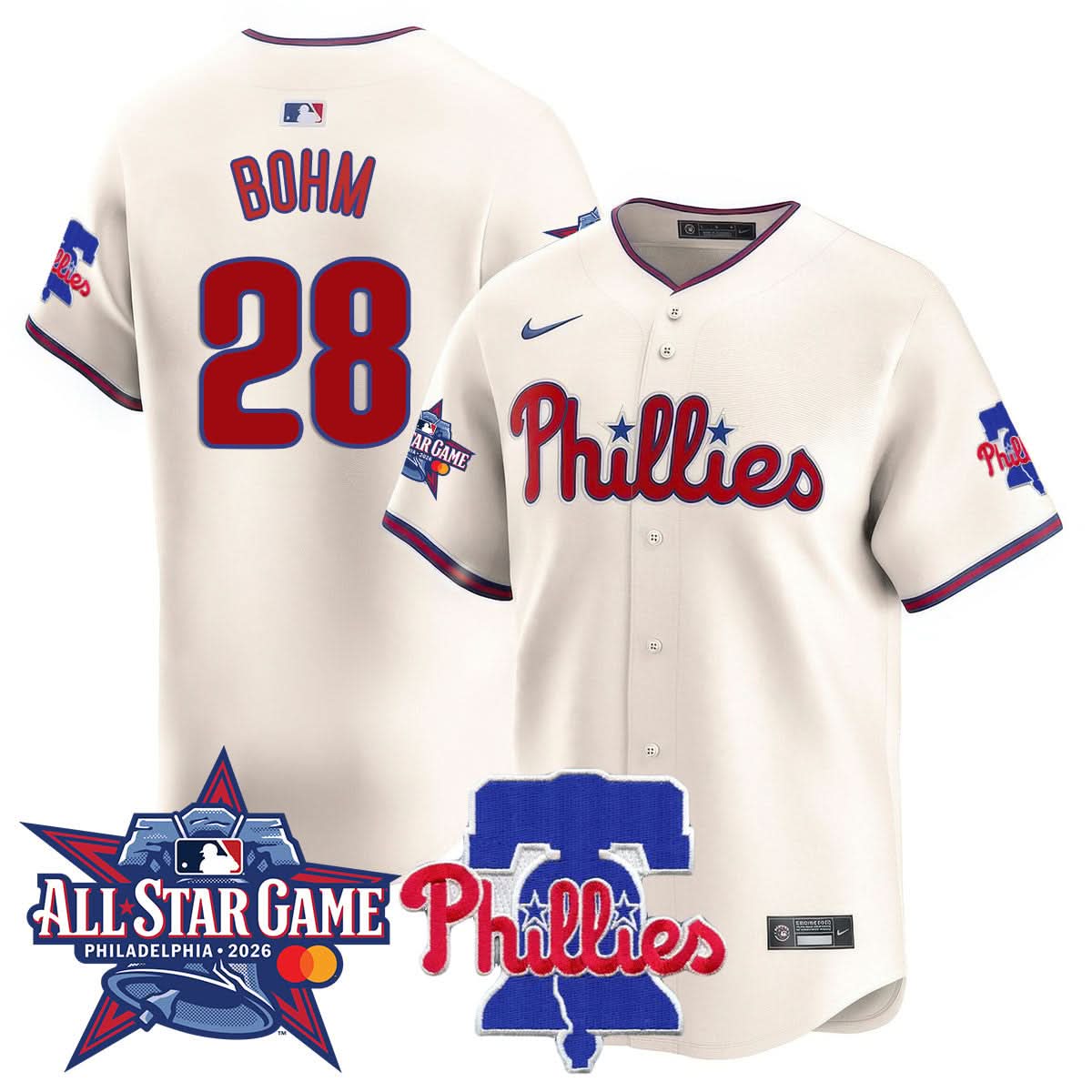 Philadelphia Phillies 2026 All-Star Jersey - Stitched