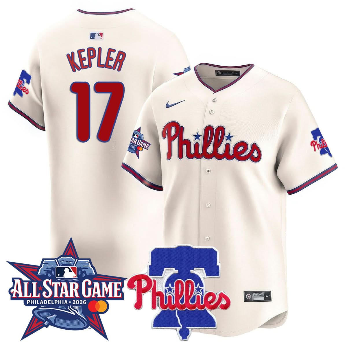Philadelphia Phillies 2026 All-Star Jersey - Stitched