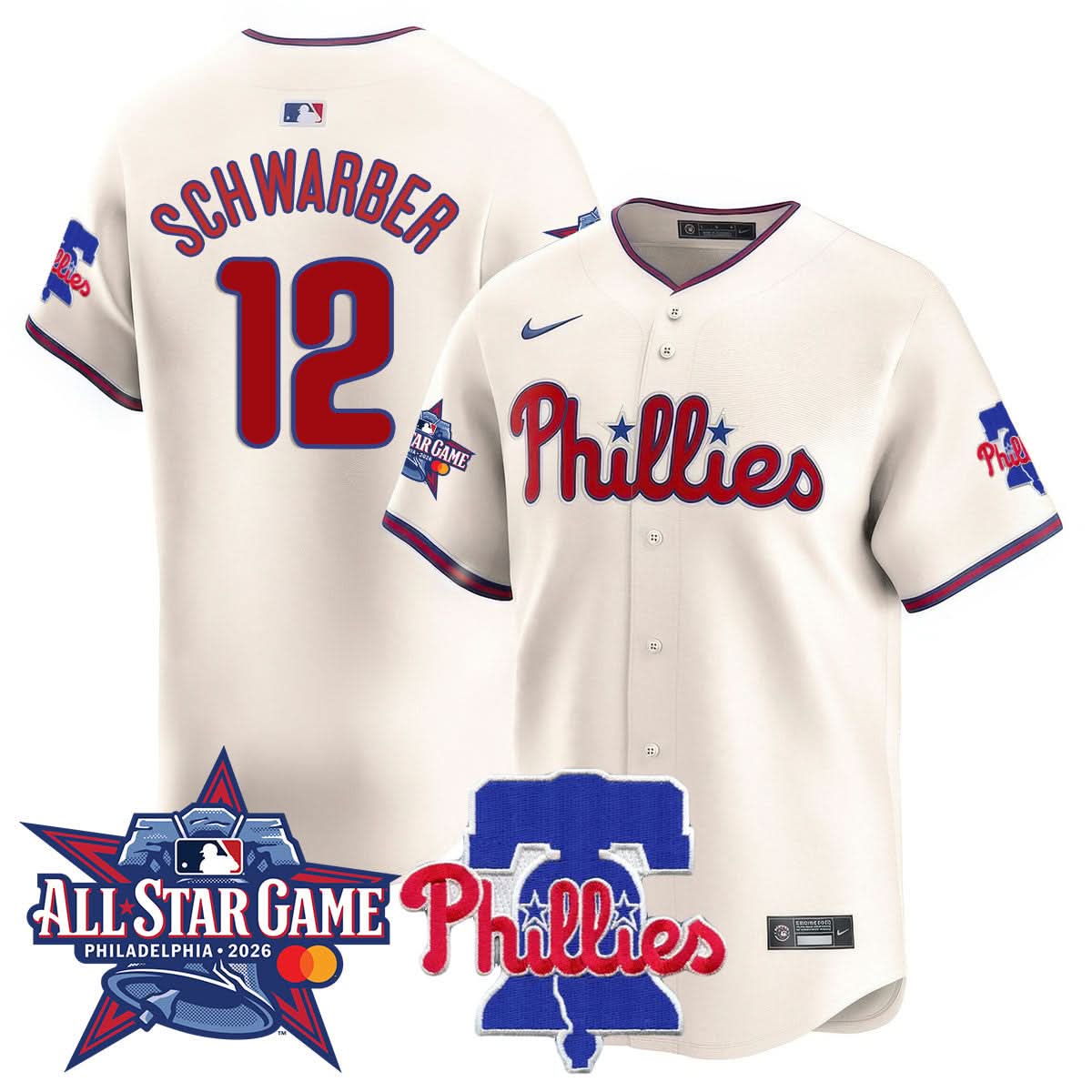 Philadelphia Phillies 2026 All-Star Jersey - Stitched