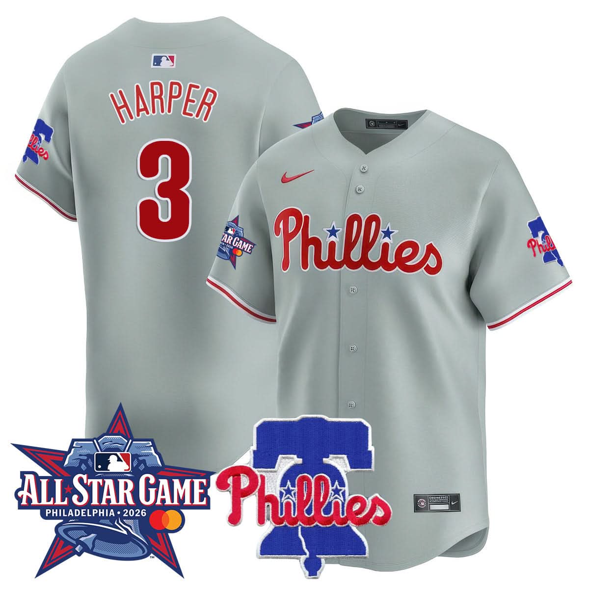 Philadelphia Phillies 2026 All-Star Jersey - Stitched