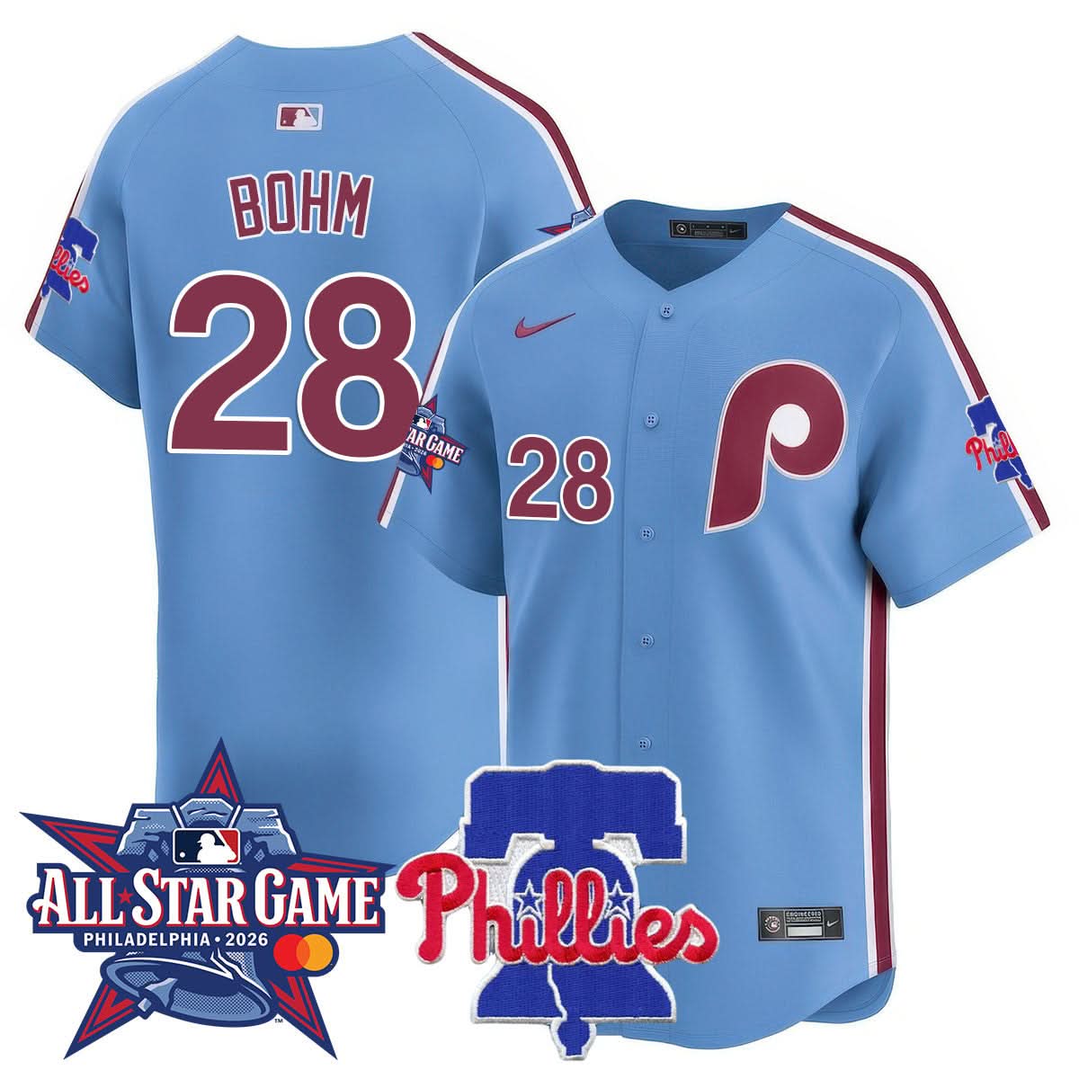 Philadelphia Phillies 2026 All-Star Jersey - Stitched