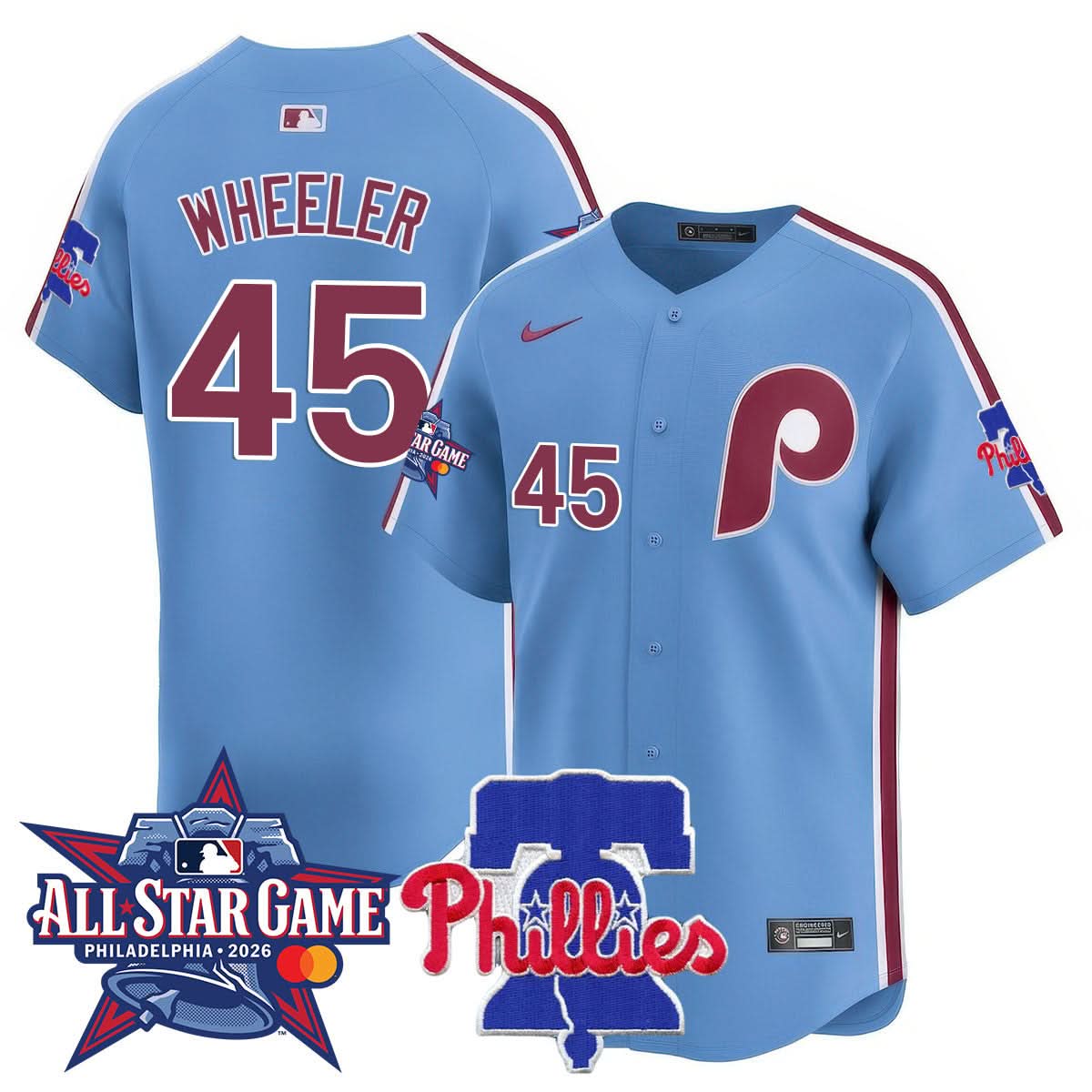 Philadelphia Phillies 2026 All-Star Jersey - Stitched