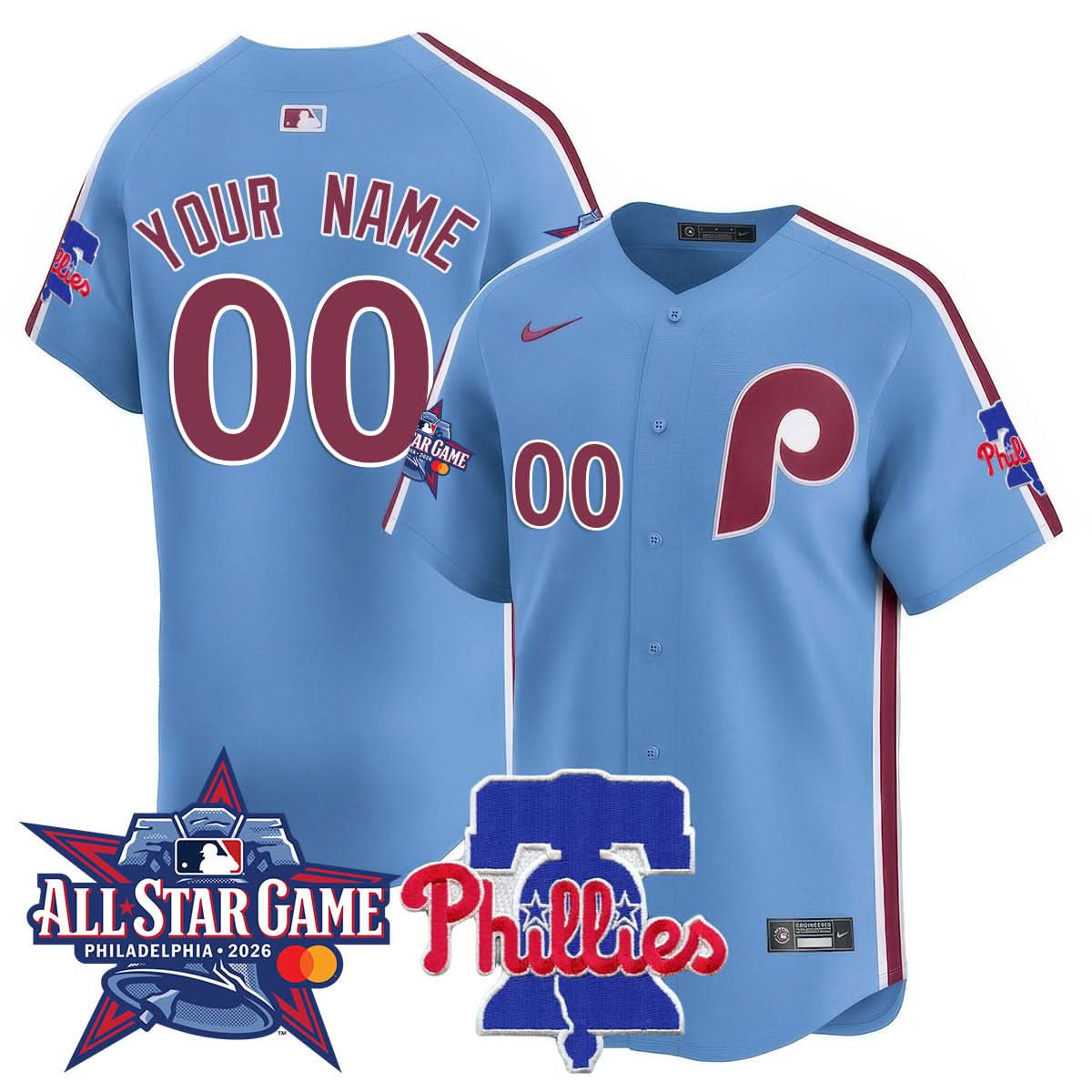 Philadelphia Phillies 2026 All-Star Jersey - Stitched
