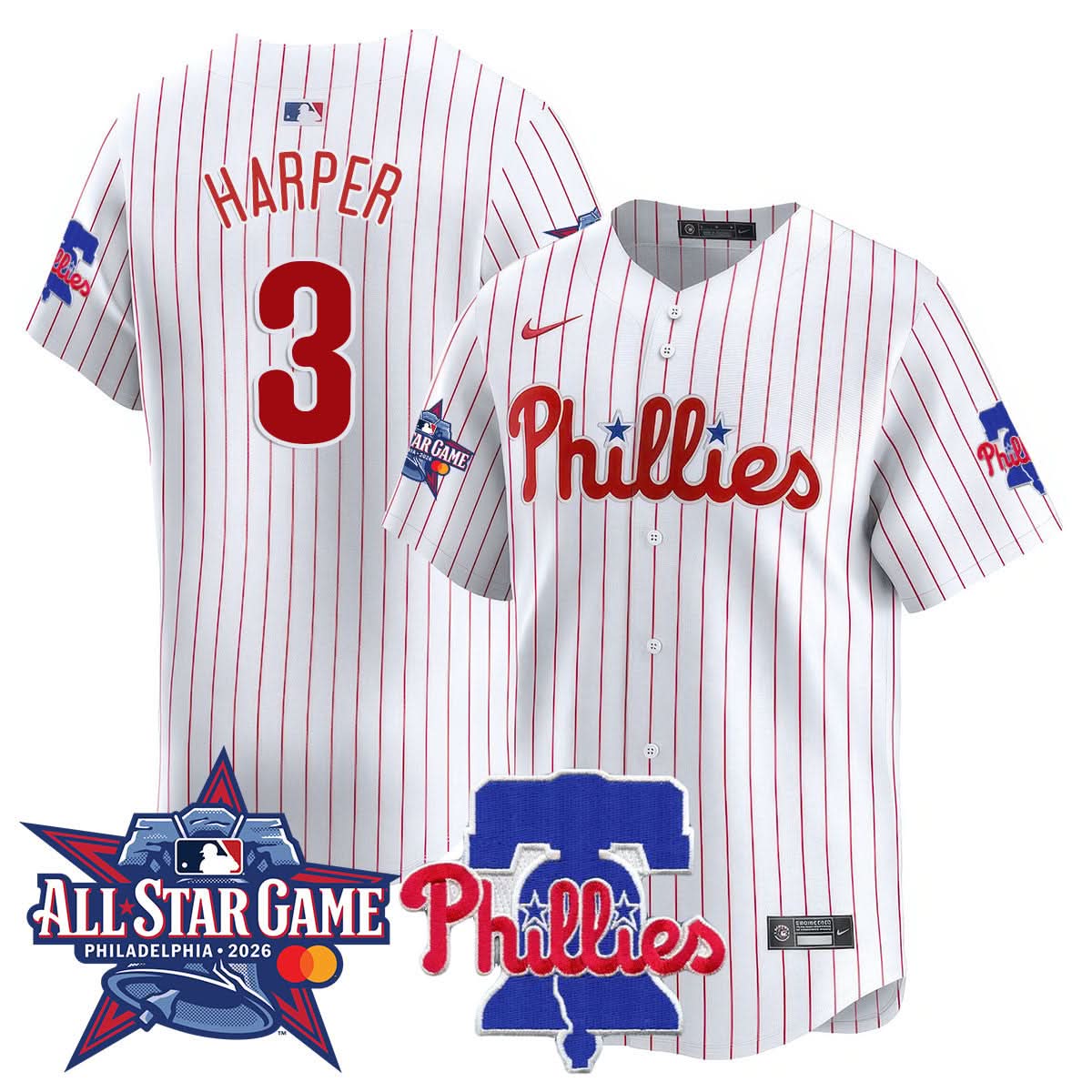 Philadelphia Phillies 2026 All-Star Jersey - Stitched