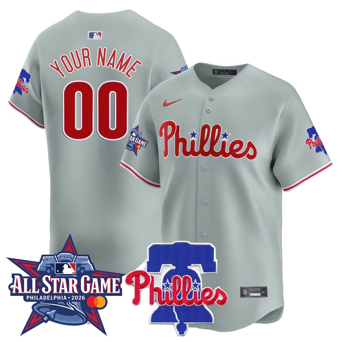 Philadelphia Phillies 2026 All-Star Custom Jersey - Stitched