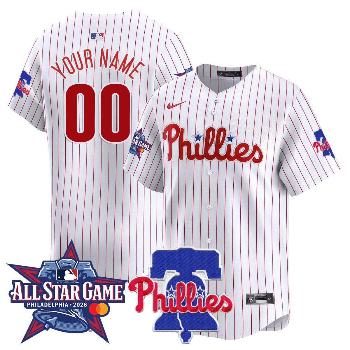 Philadelphia Phillies 2026 All-Star Custom Jersey - Stitched