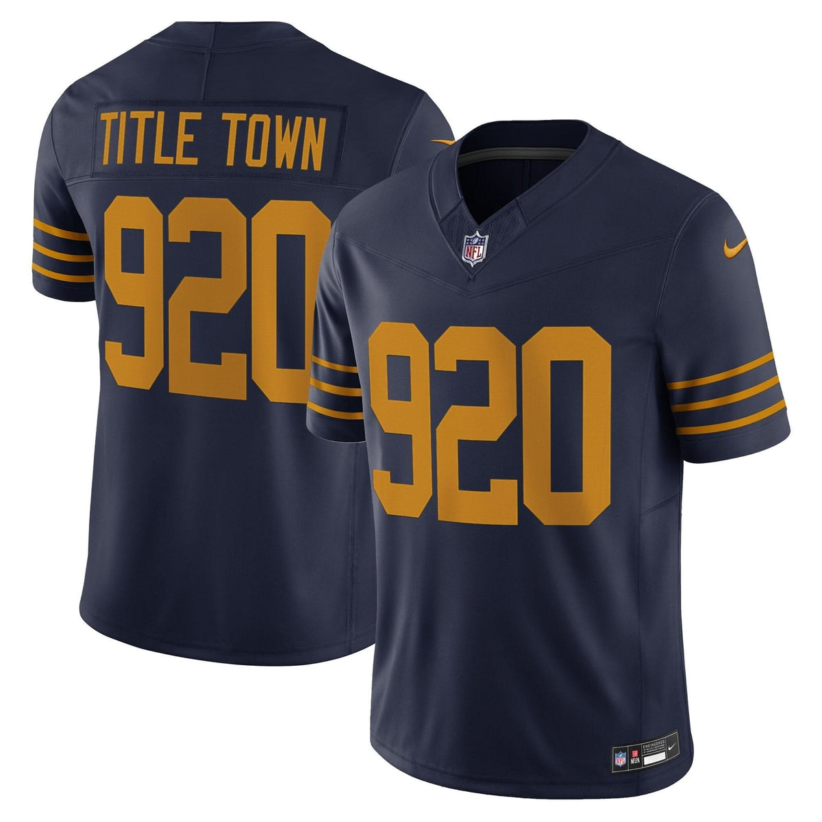 Green Bay Packers The 1923 Classic Vapor Limited Jersey-Cuztomshoes
