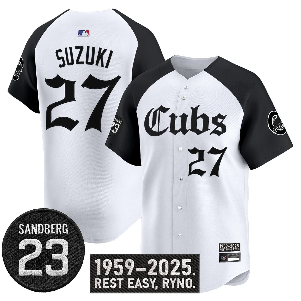 Chicago Cubs 'Ryne Sandberg Tribute' Vapor Premier Limited Jersey - Stitched