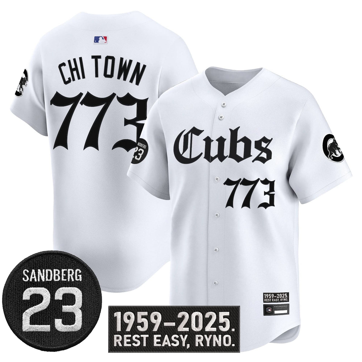 Chicago Cubs 'Ryne Sandberg Tribute' Vapor Premier Limited Jersey - Stitched