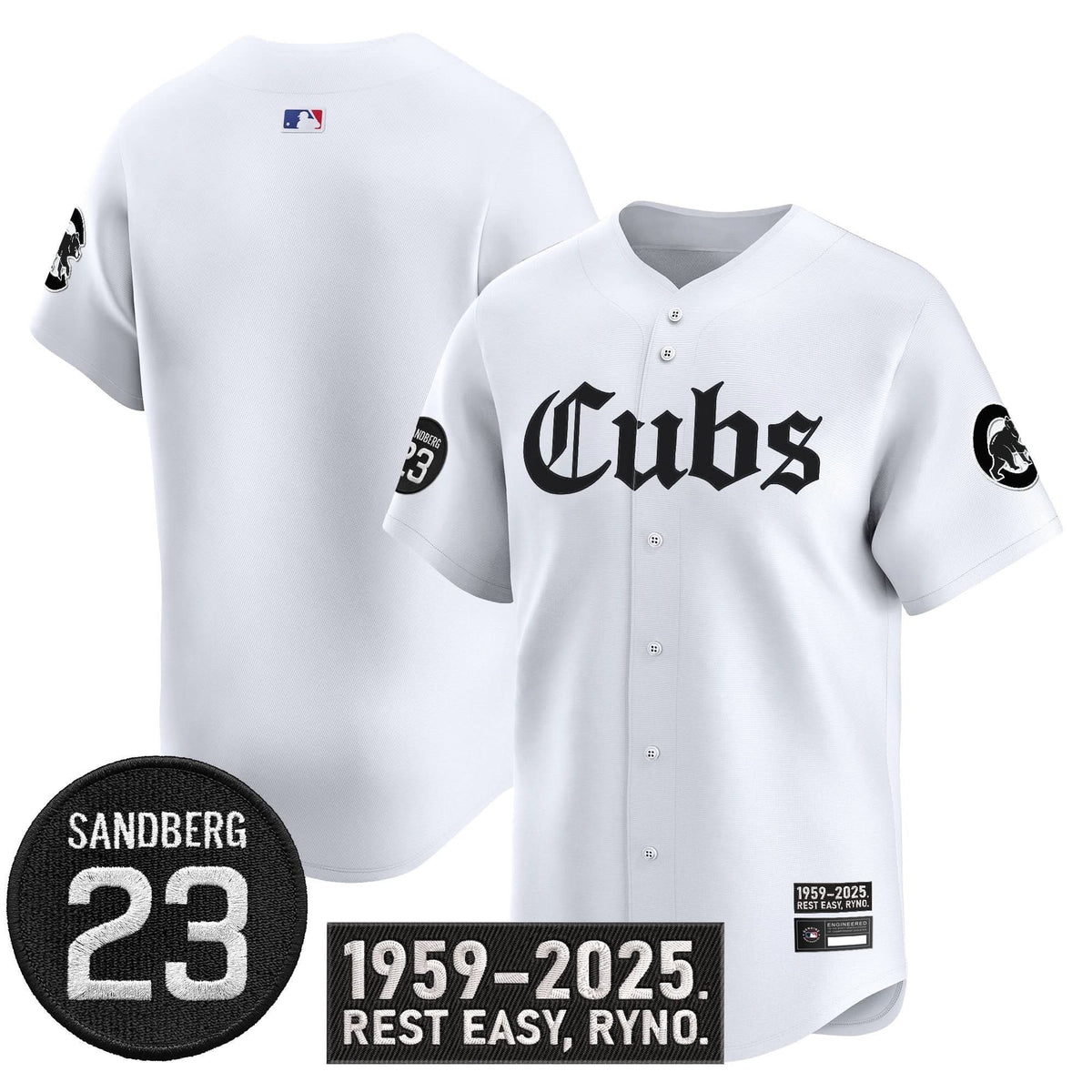 Chicago Cubs 'Ryne Sandberg Tribute' Vapor Premier Limited Jersey - Stitched
