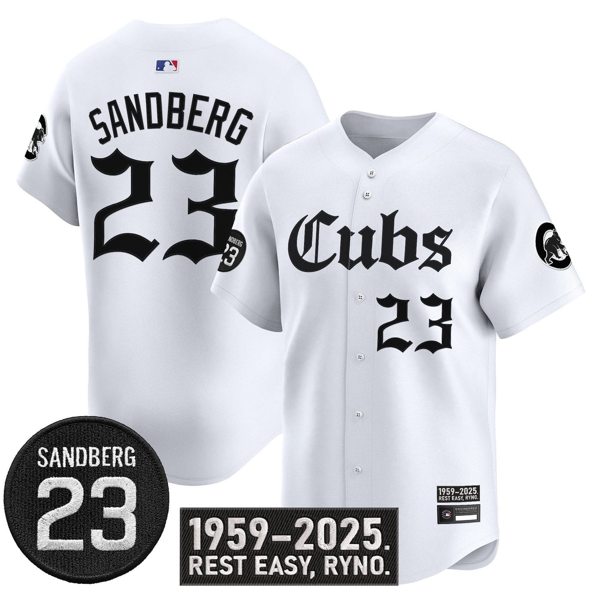 Chicago Cubs 'Ryne Sandberg Tribute' Vapor Premier Limited Jersey - Stitched