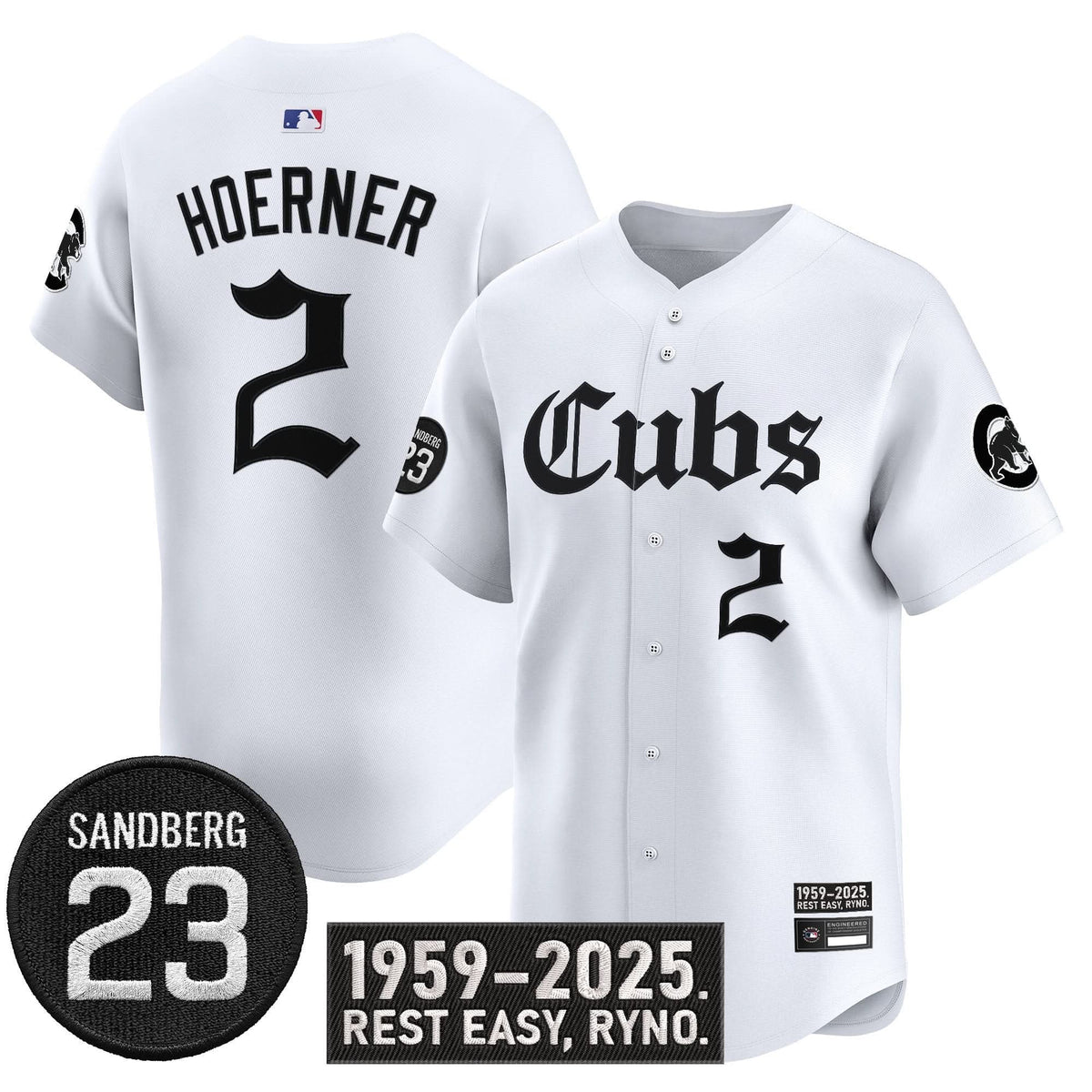 Chicago Cubs 'Ryne Sandberg Tribute' Vapor Premier Limited Jersey - Stitched