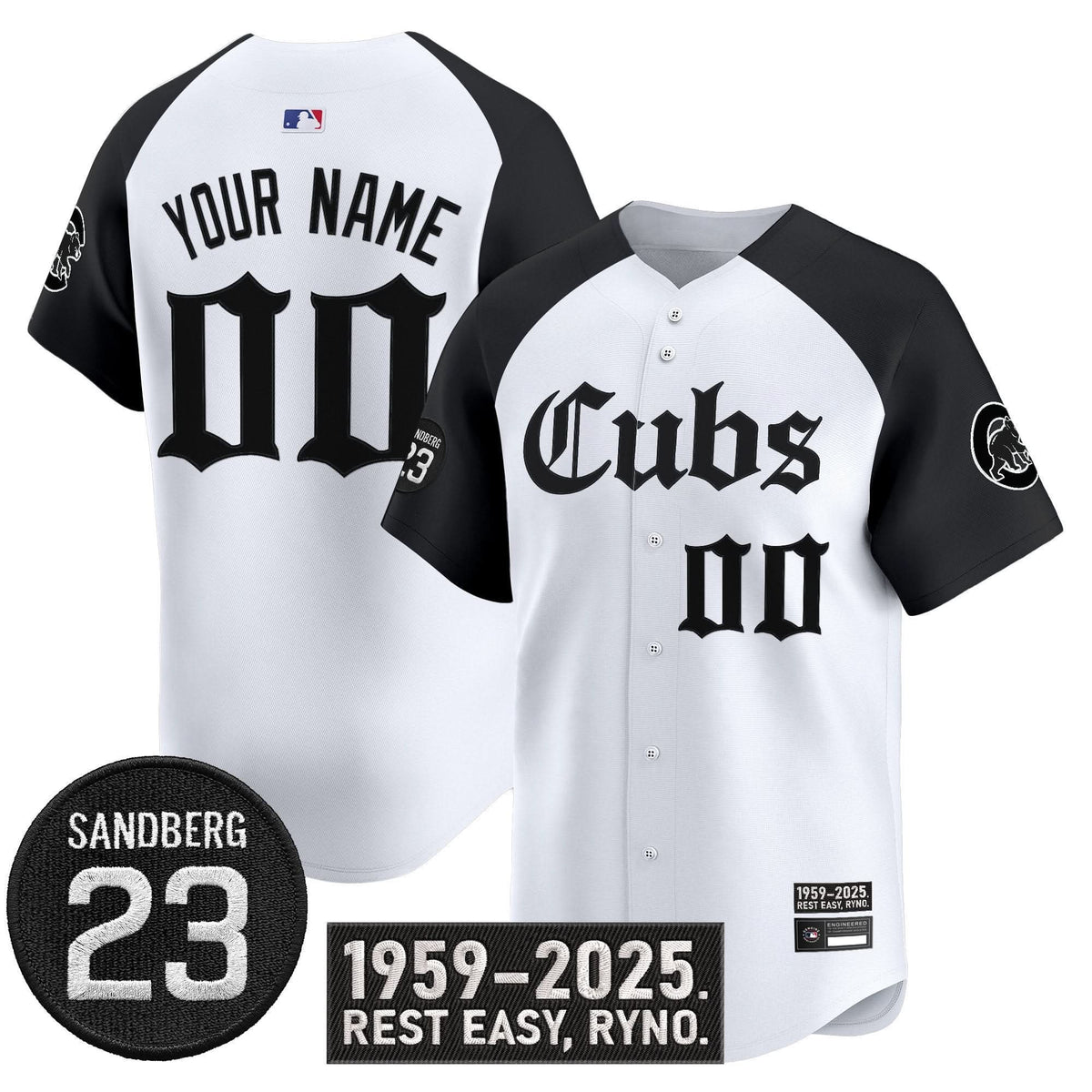 Chicago Cubs 'Ryne Sandberg Tribute' Vapor Premier Limited Custom Jersey - Stitched