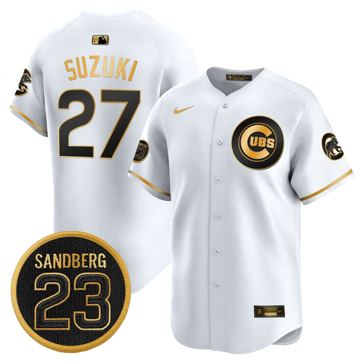 Chicago Cubs 'Ryne Sandberg Tribute' Vapor Premier Limited Jersey V2 - Stitched