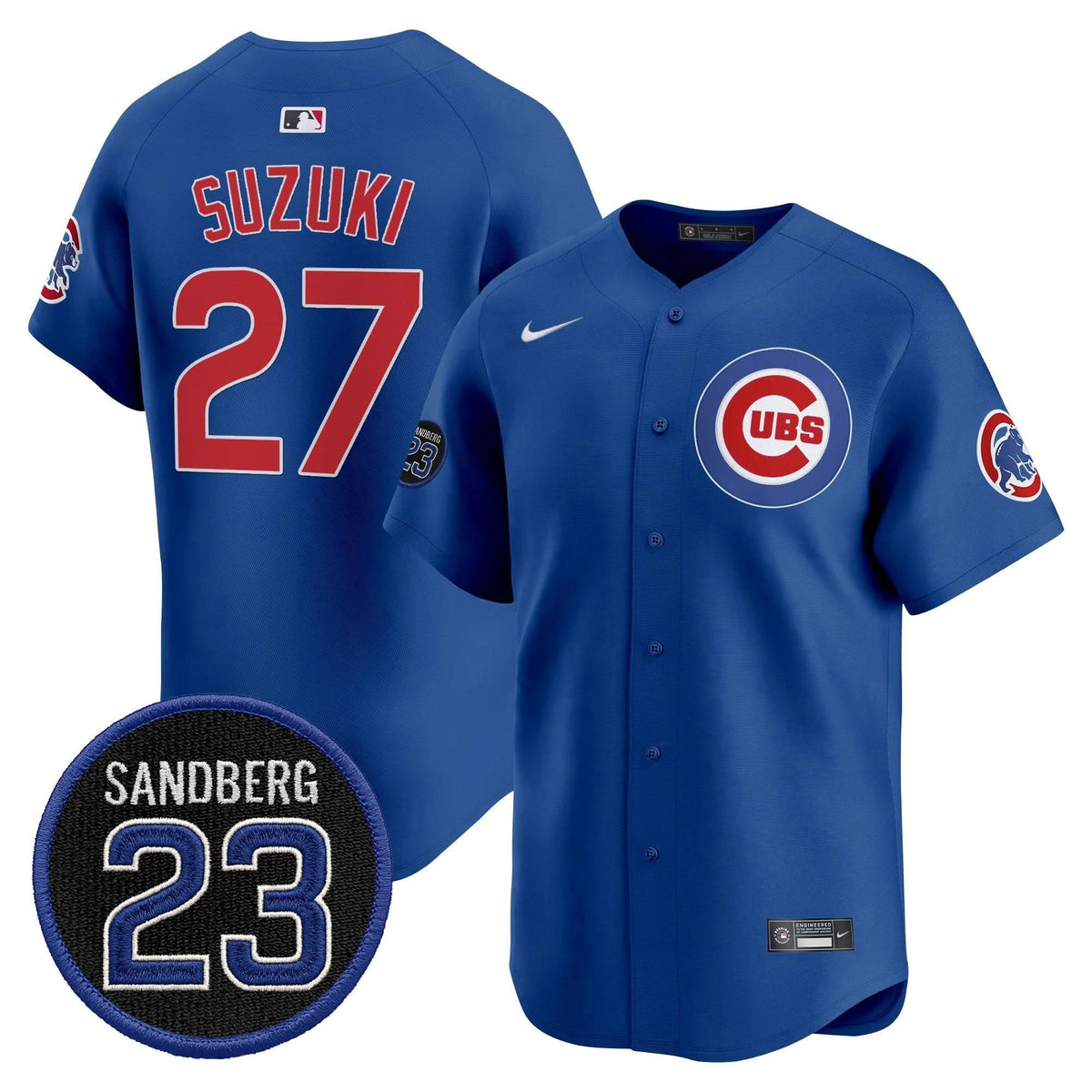 Chicago Cubs 'Ryne Sandberg Tribute' Vapor Premier Limited Jersey V2 - Stitched