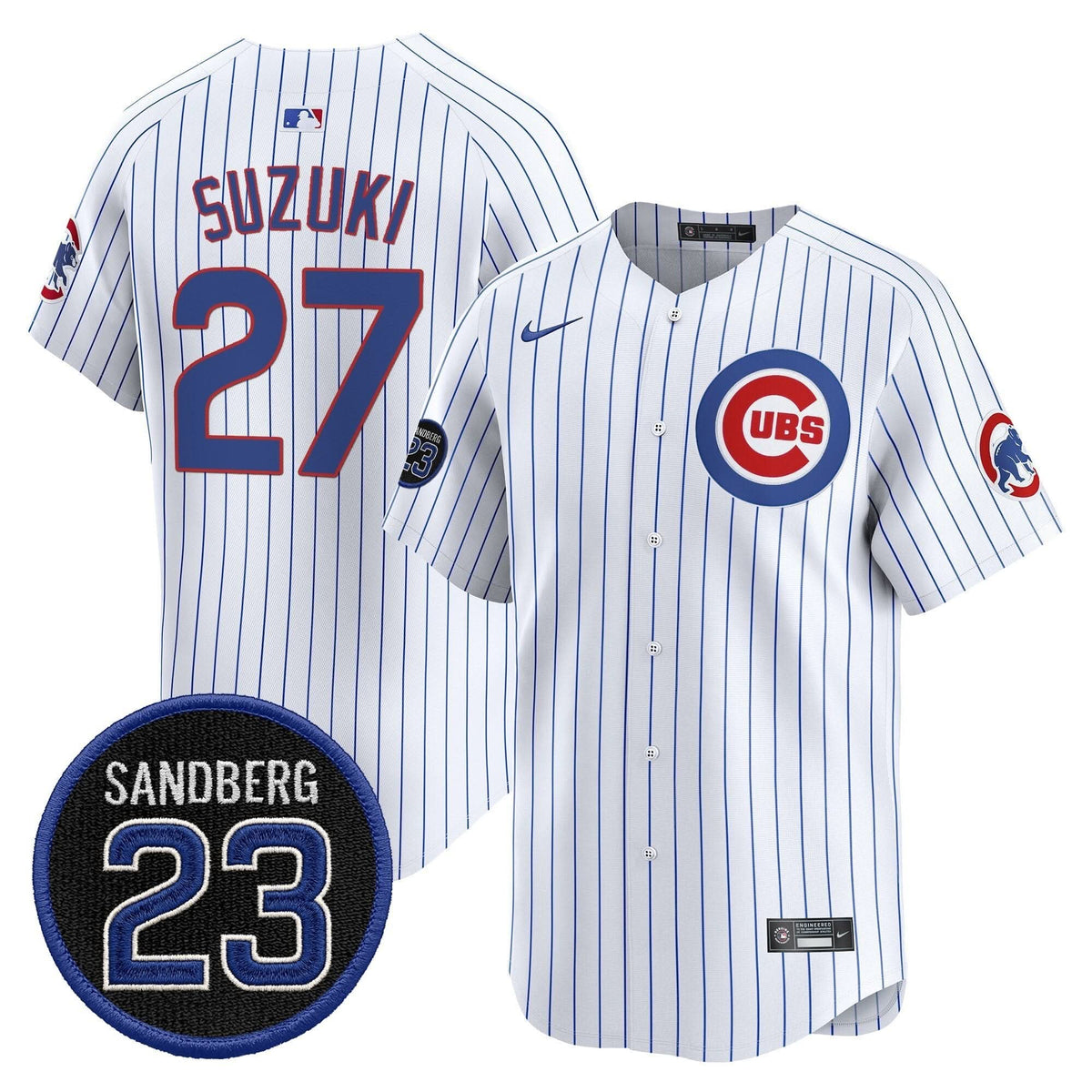 Chicago Cubs 'Ryne Sandberg Tribute' Vapor Premier Limited Jersey V2 - Stitched