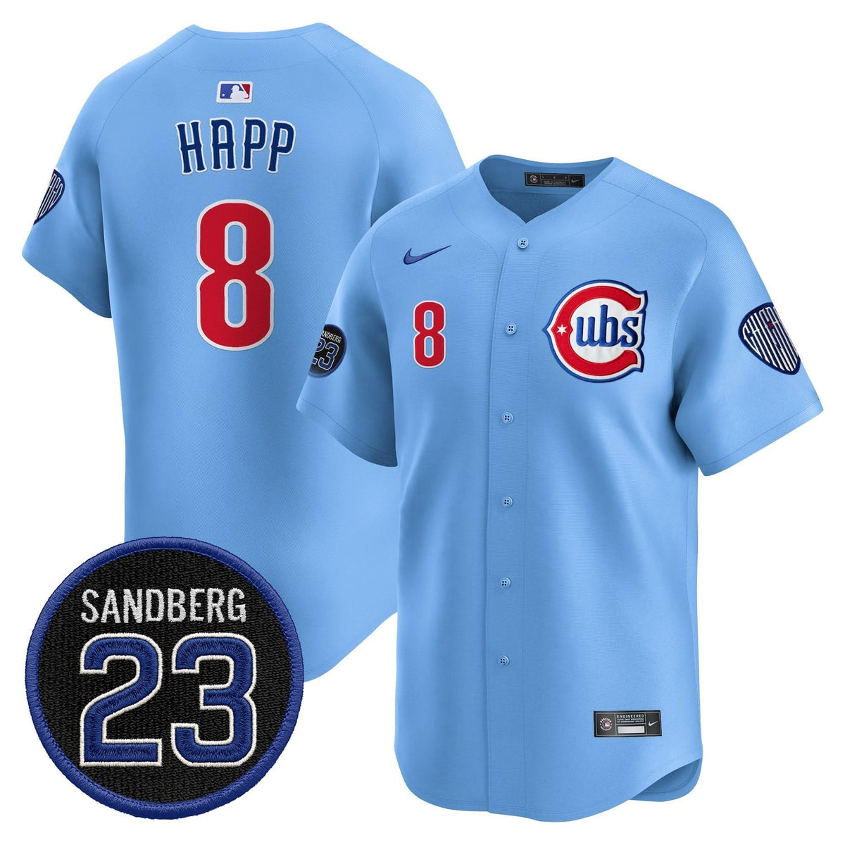 Chicago Cubs 'Ryne Sandberg Tribute' Vapor Premier Limited Jersey V2 - Stitched