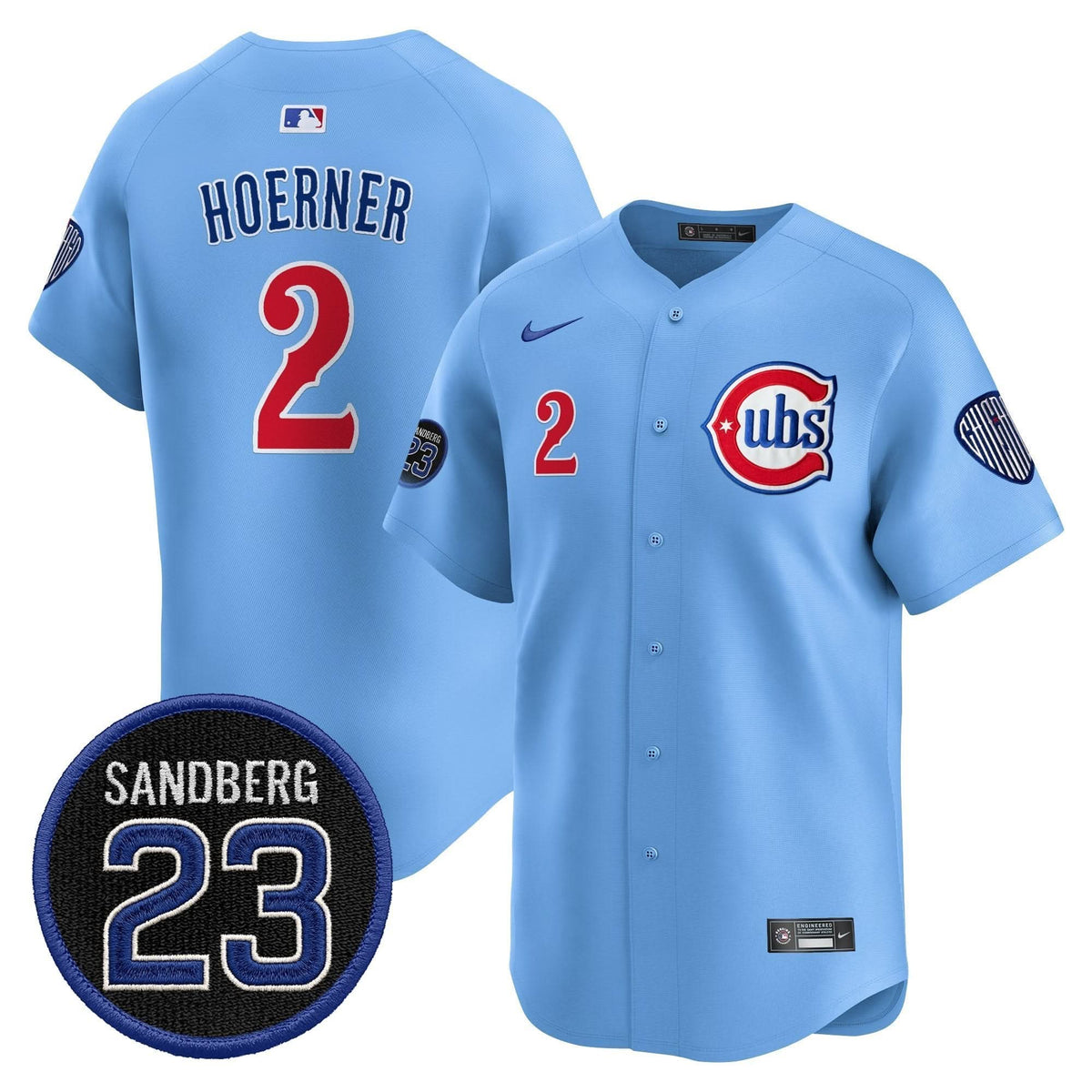 Chicago Cubs 'Ryne Sandberg Tribute' Vapor Premier Limited Jersey V2 - Stitched