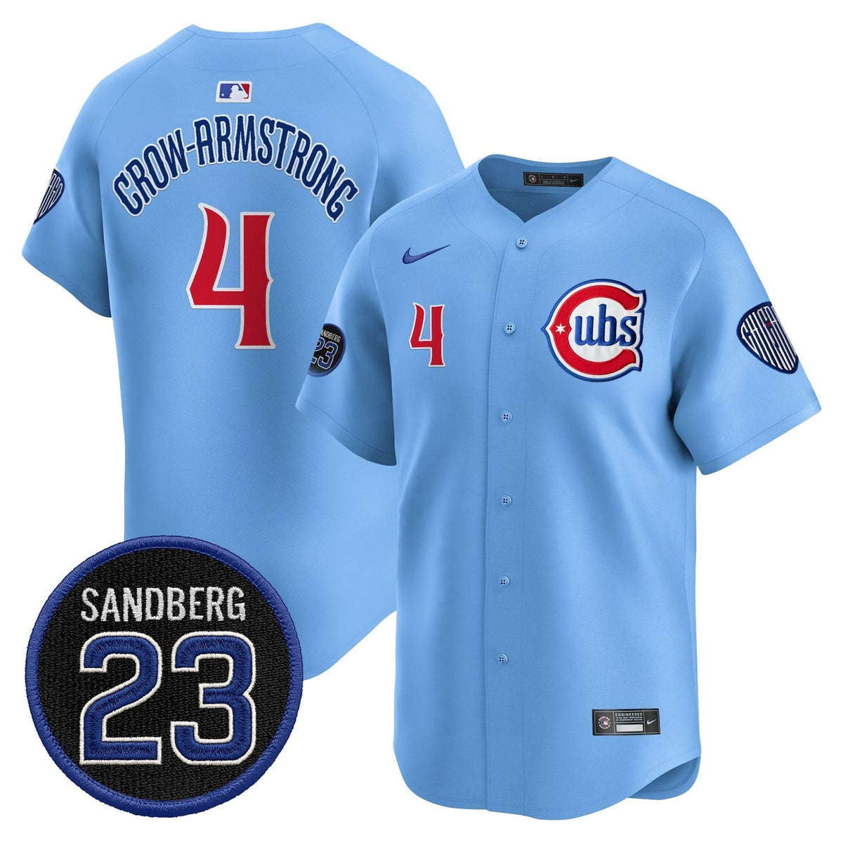 Chicago Cubs 'Ryne Sandberg Tribute' Vapor Premier Limited Jersey V2 - Stitched