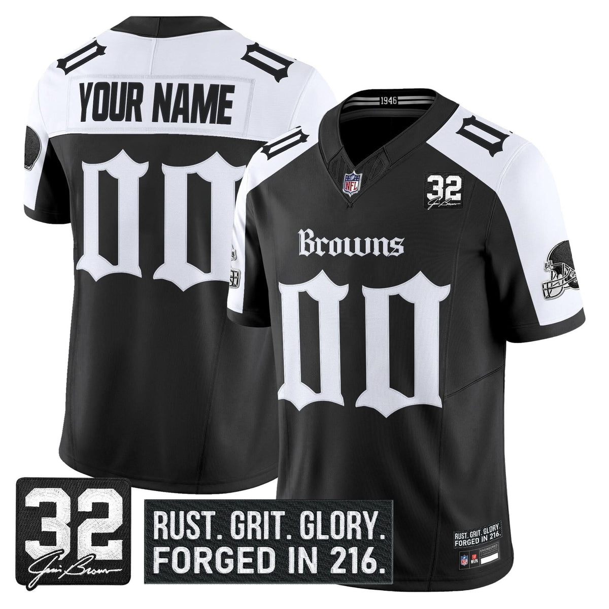 Colorado Buffaloes 'Gothic Dawg Shadows Drop' Vapor Limited Custom Jersey - Stitched