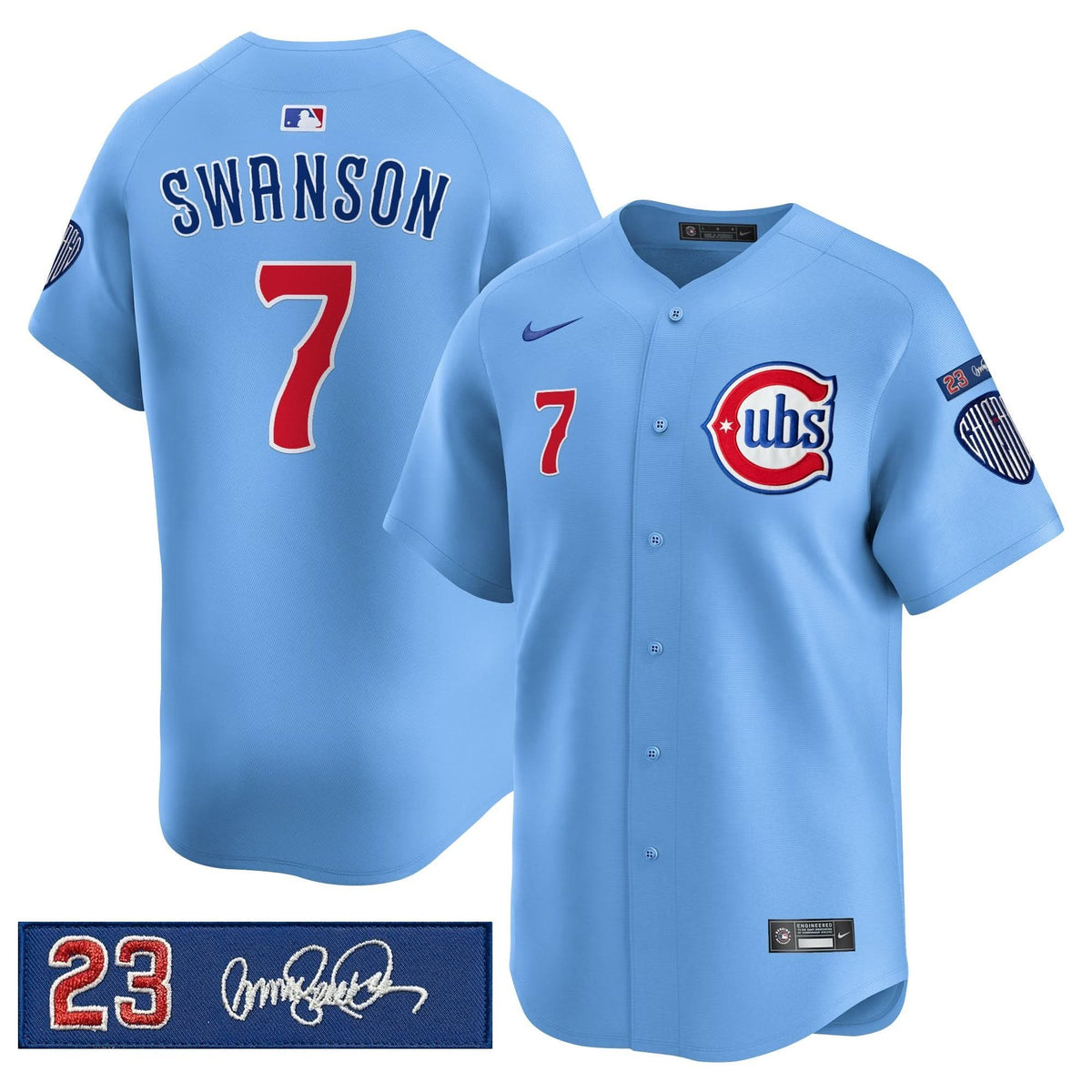 Chicago Cubs 'Ryne Sandberg Tribute' Vapor Premier Limited Jersey V3 - Stitched