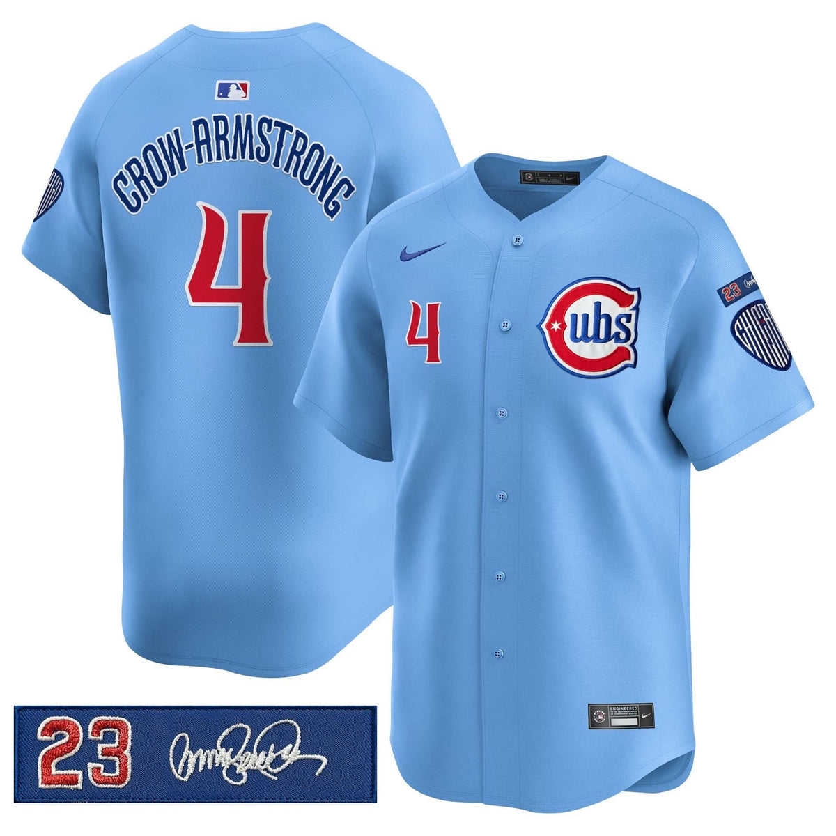 Chicago Cubs 'Ryne Sandberg Tribute' Vapor Premier Limited Jersey V3 - Stitched