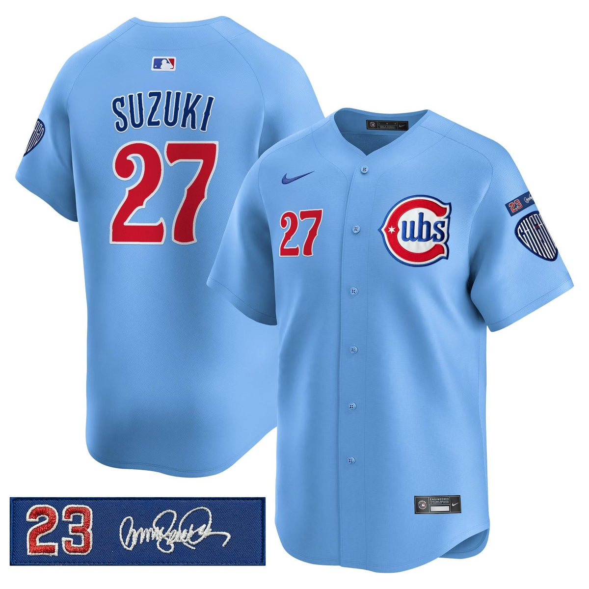 Chicago Cubs 'Ryne Sandberg Tribute' Vapor Premier Limited Jersey V3 - Stitched