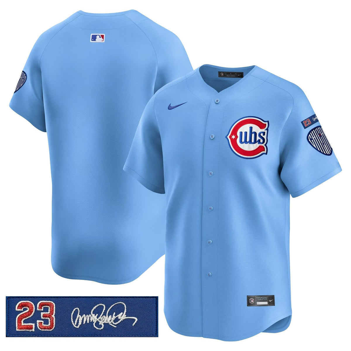 Chicago Cubs 'Ryne Sandberg Tribute' Vapor Premier Limited Jersey V3 - Stitched